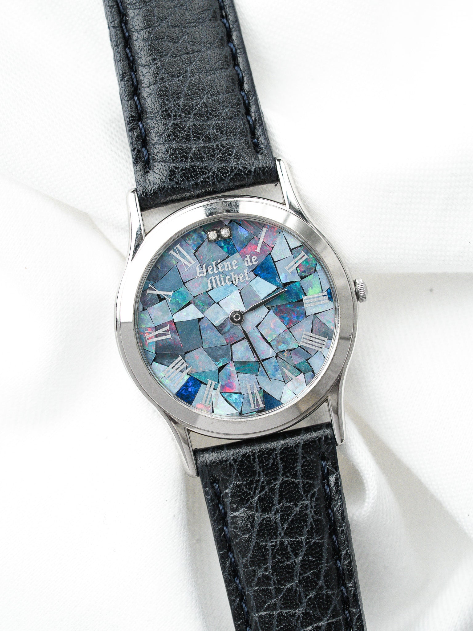 Montre Hélène de Michel Argent — Cadran Opale Mosaïque (1990s)