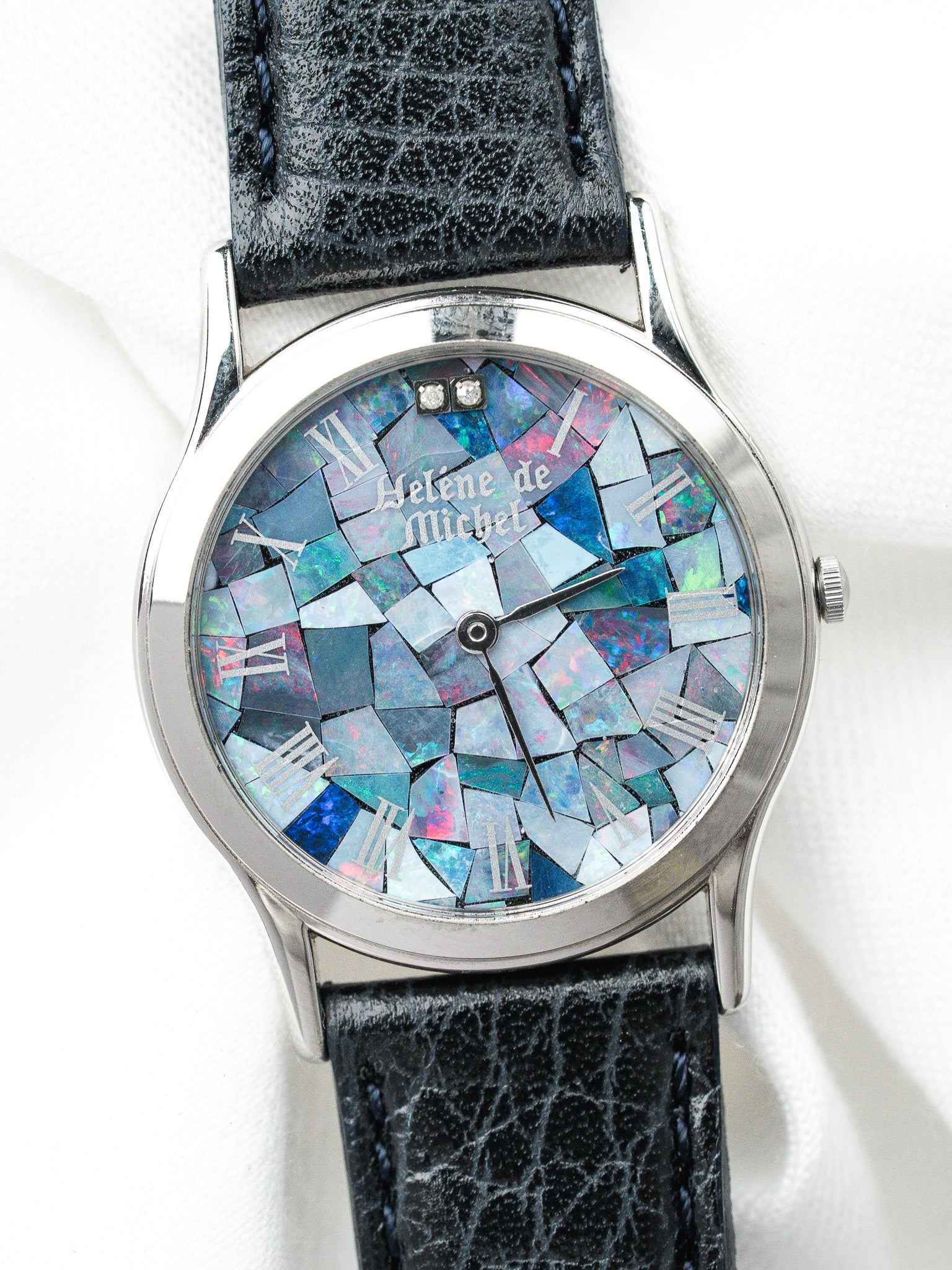 Montre Hélène de Michel Argent — Cadran Opale Mosaïque (1990s)