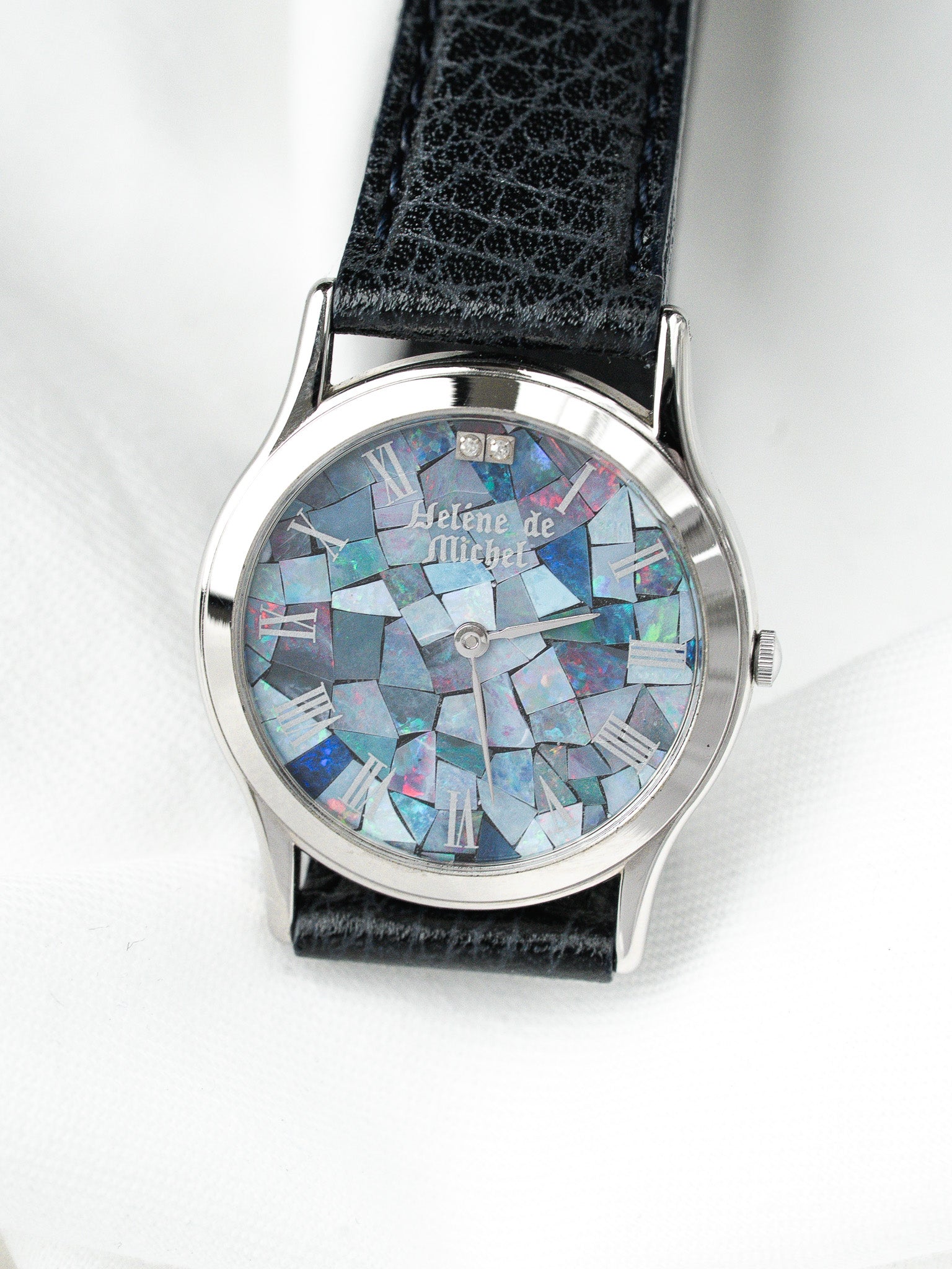 Montre Hélène de Michel Argent — Cadran Opale Mosaïque (1990s)