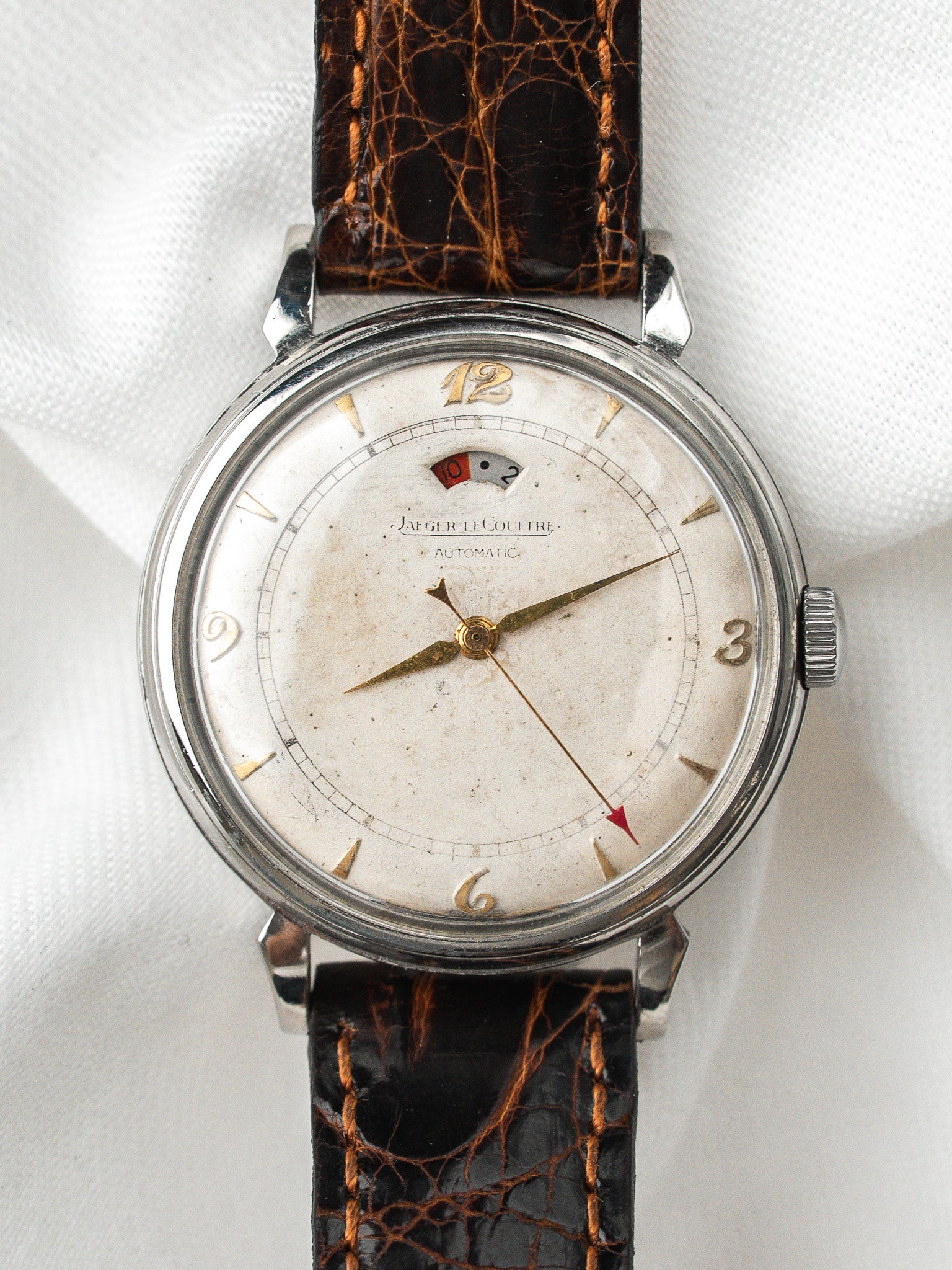 Montre JLC Vintage Powermatic 481 — Réserve de Marche (1950s)