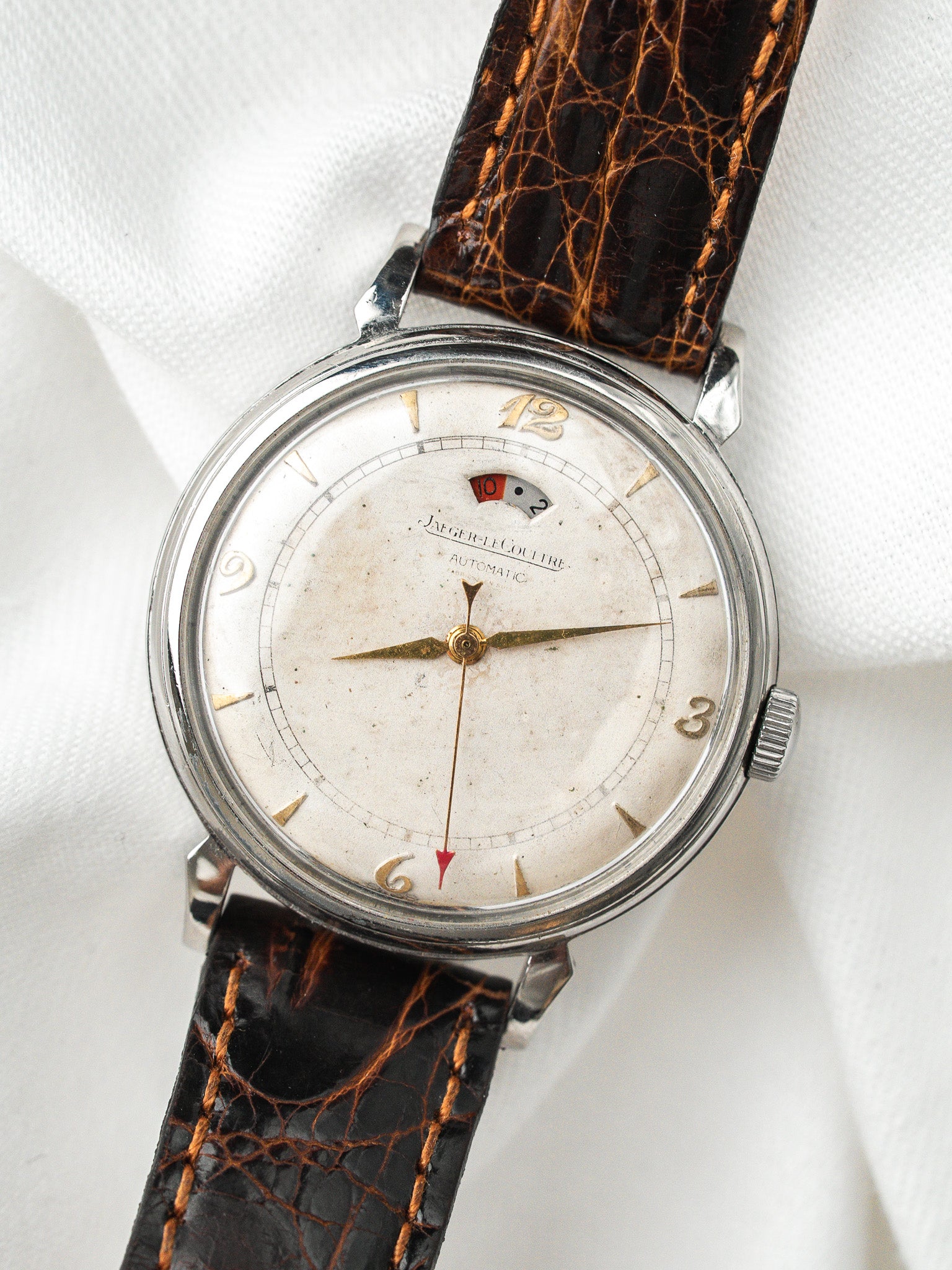 Montre JLC Vintage Powermatic 481 — Réserve de Marche (1950s)