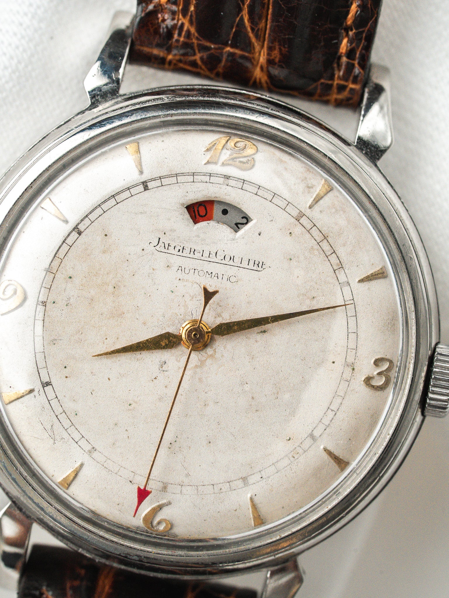 Montre JLC Vintage Powermatic 481 — Réserve de Marche (1950s)