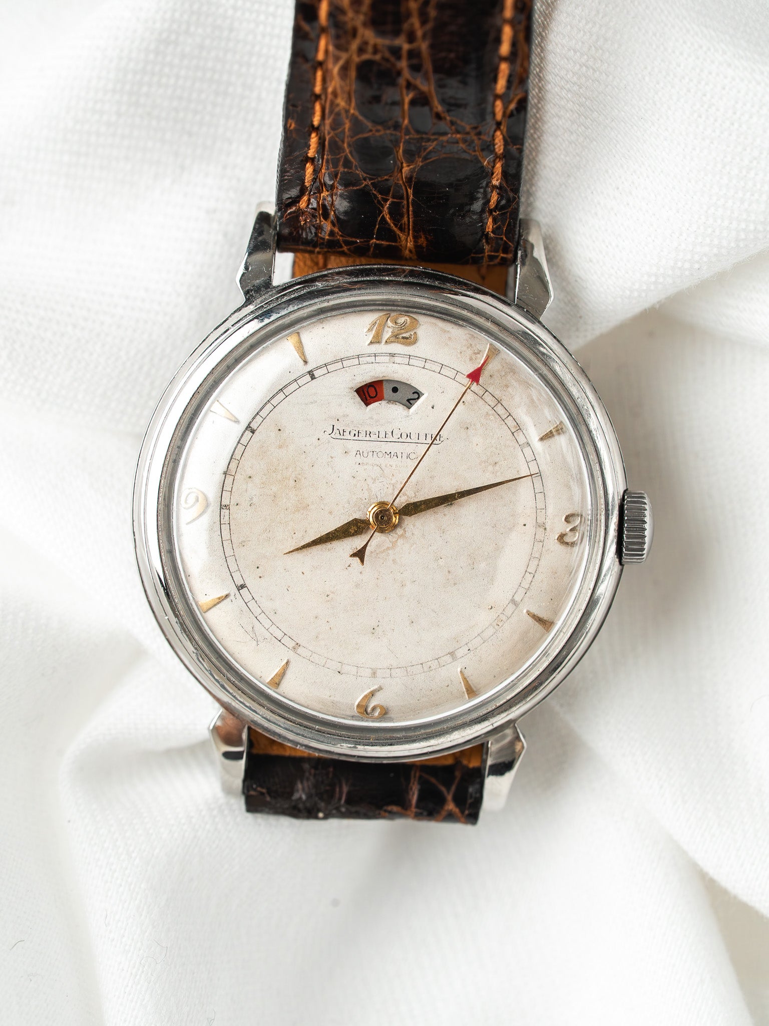 Montre JLC Vintage Powermatic 481 — Réserve de Marche (1950s)
