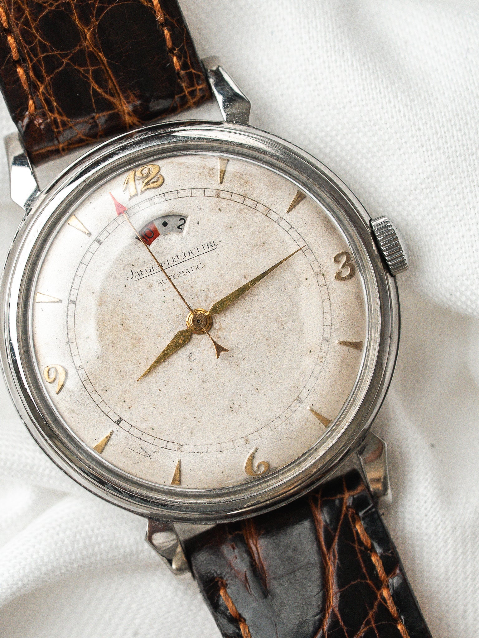 Montre JLC Vintage Powermatic 481 — Réserve de Marche (1950s)