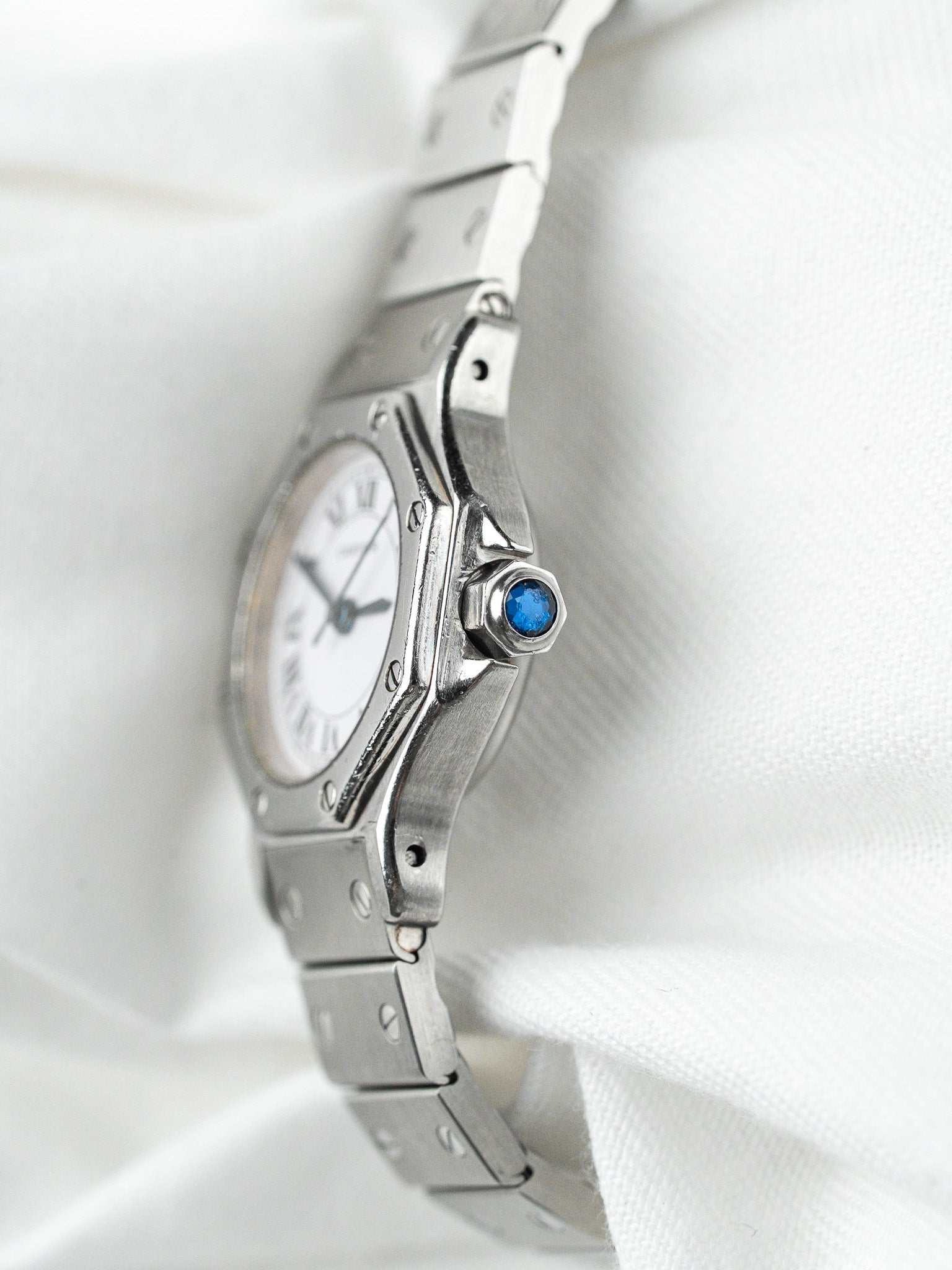Cartier Santos Octogonale 0906 — Automatique Bracelet Acier (1980s)