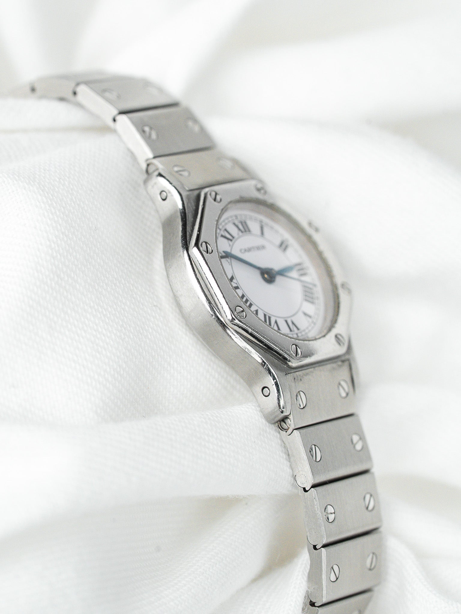 Cartier Santos Octogonale 0906 — Automatique Bracelet Acier (1980s)