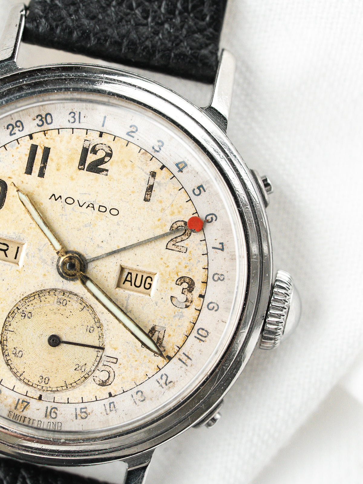Movado Calendograf 14788 Triple Calendrier — Petite Seconde (1950s)