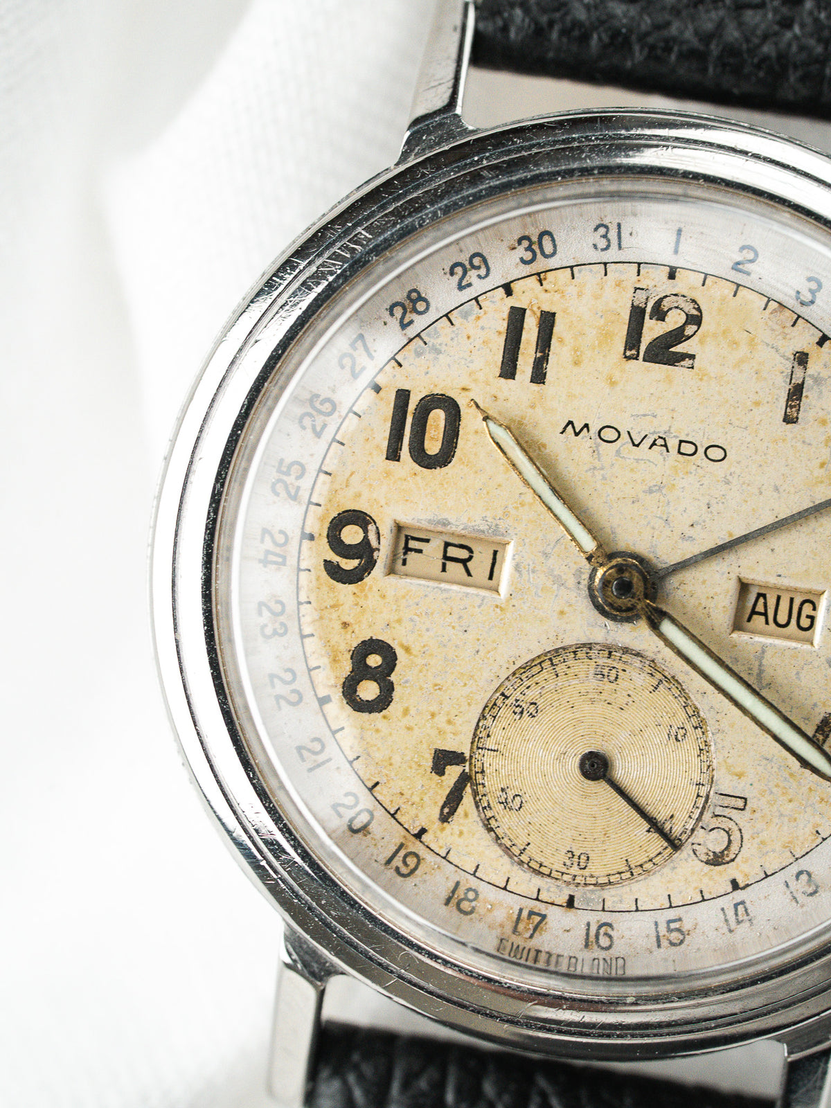 Movado Calendograf 14788 Triple Calendrier — Petite Seconde (1950s)
