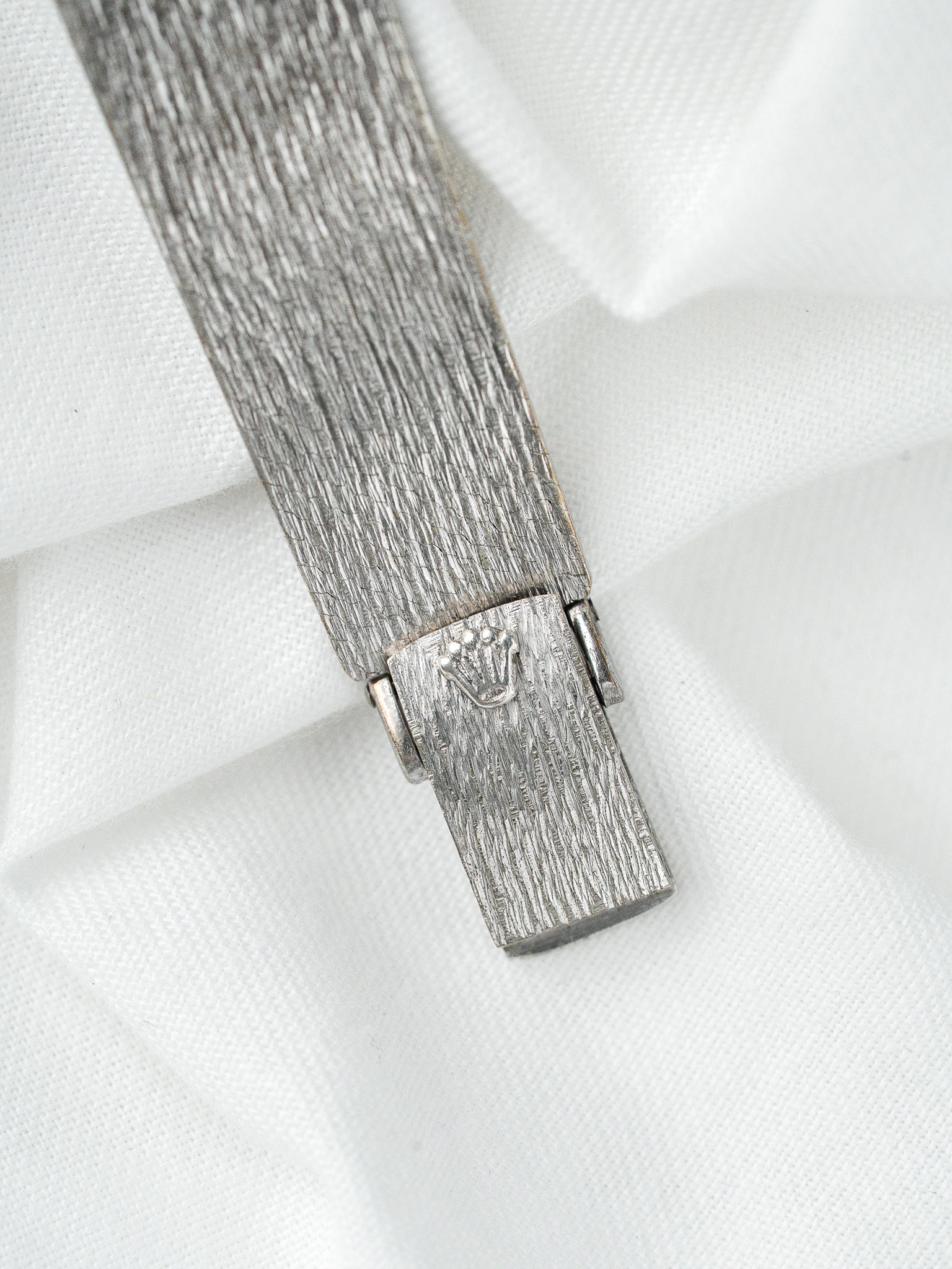Rolex Precision Watch 2611 — Cóctel Diamantes Acero (1974) 