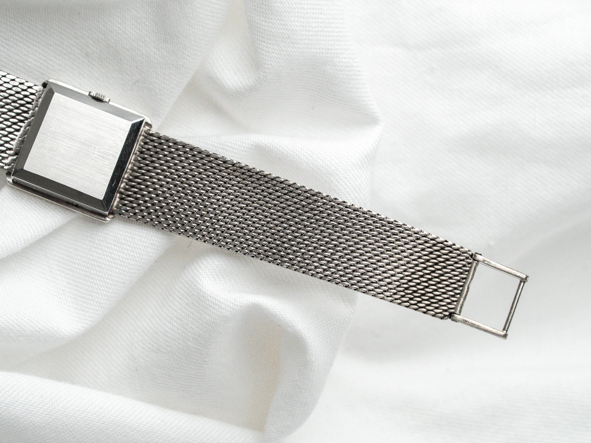Rolex Precision Watch 2611 — Cóctel Diamantes Acero (1974) 