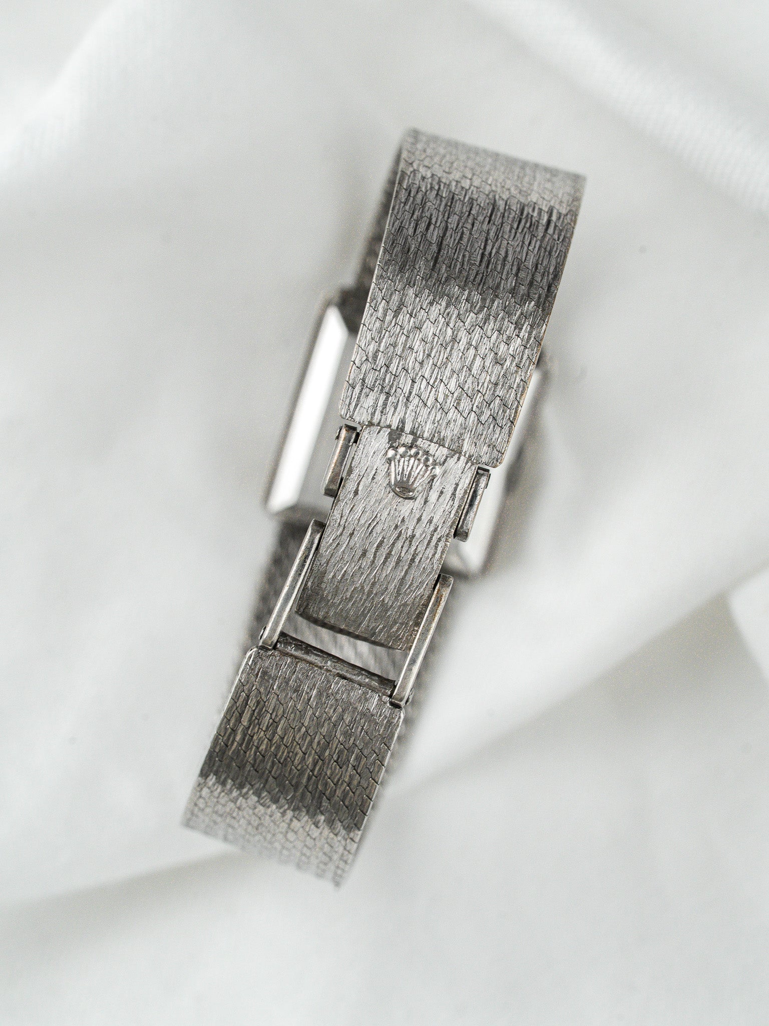 Rolex Precision Watch 2611 — Cóctel Diamantes Acero (1974) 