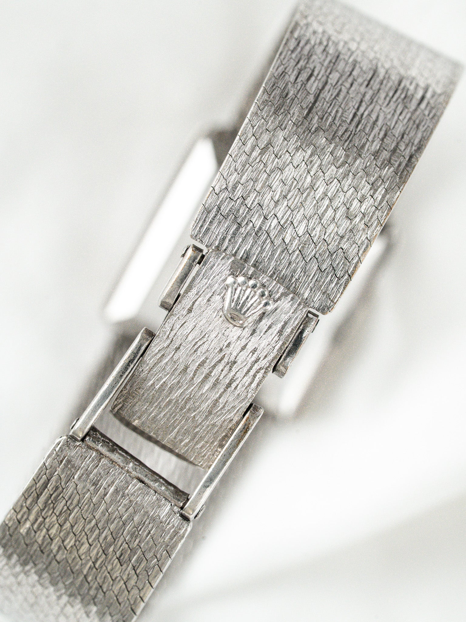 Rolex Precision Watch 2611 — Cóctel Diamantes Acero (1974) 