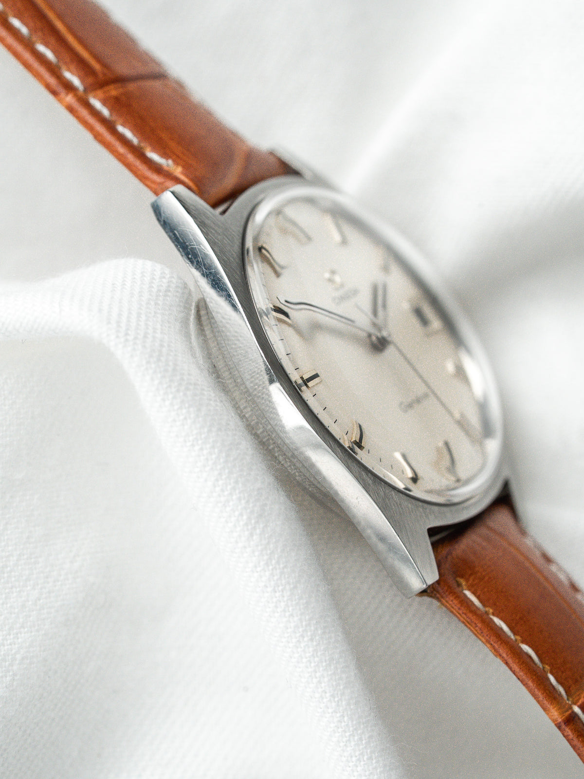 Omega Genève Watch 136.041 Steel — Silver Dial (1969) 