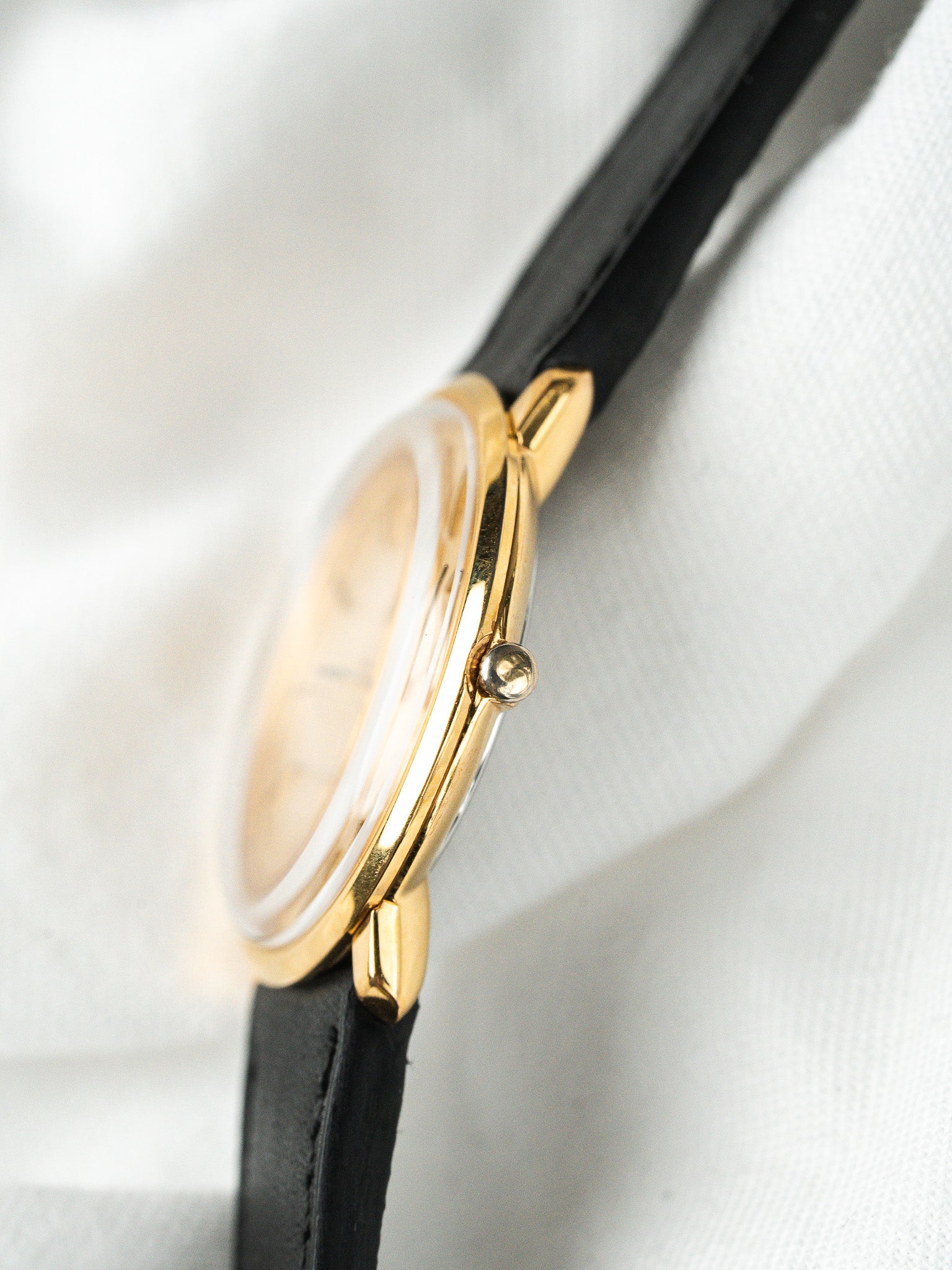 Montre Omega De Ville 111.077 Plaqué Or — Cadran Lin (1970)