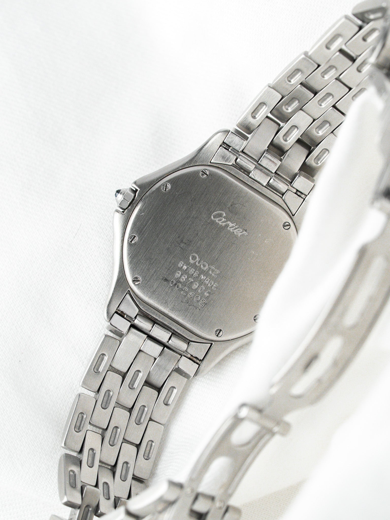 Montre Cartier Panthère Cougar 987904 Acier — Romains (1990s)