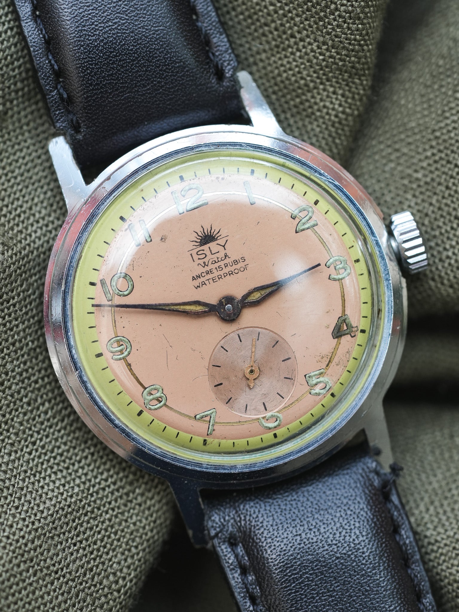 Isly - Saumon Index Vert - 1970s