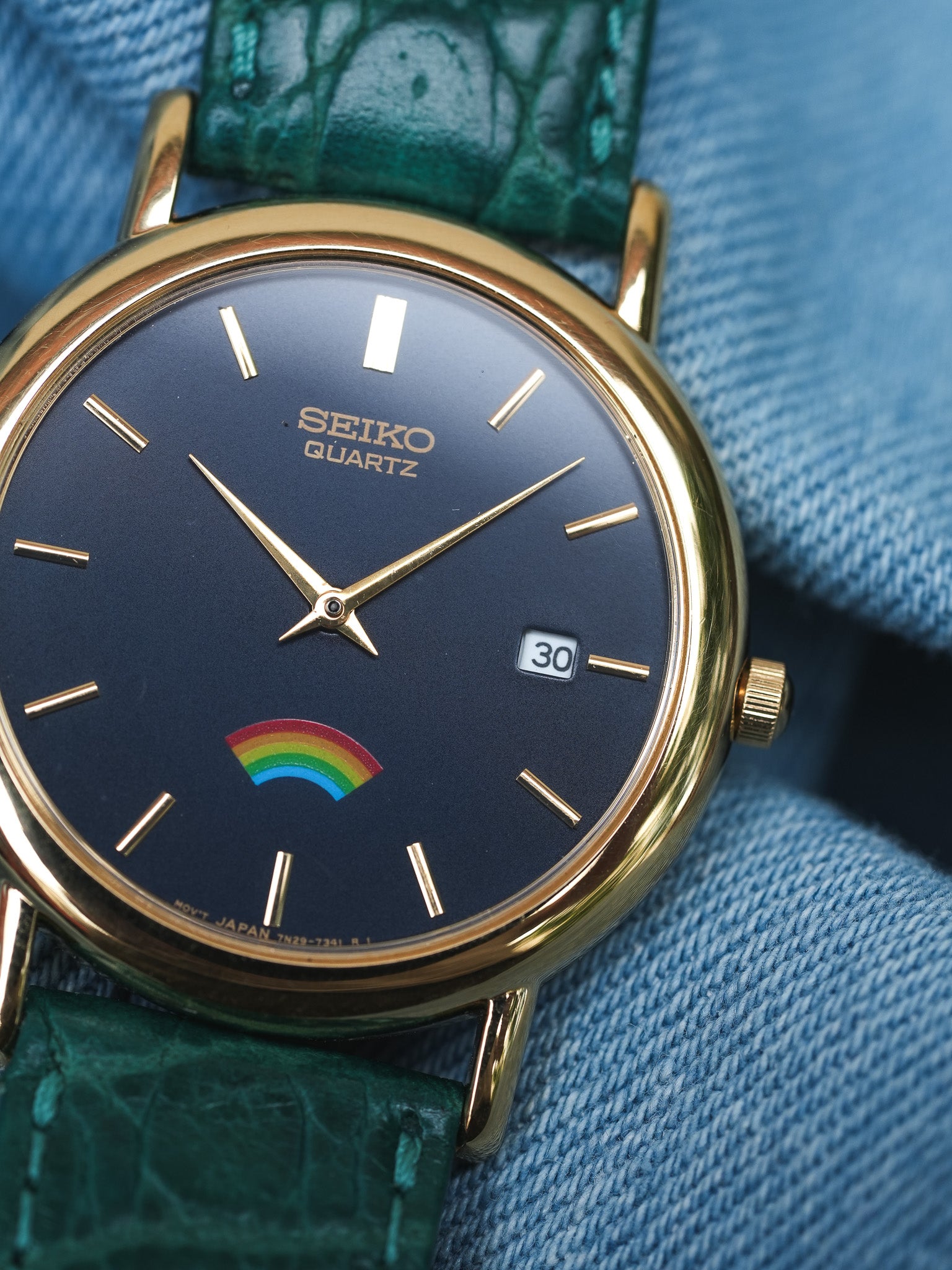 Seiko - Arc en Ciel Cadran noir - NOS - 2002