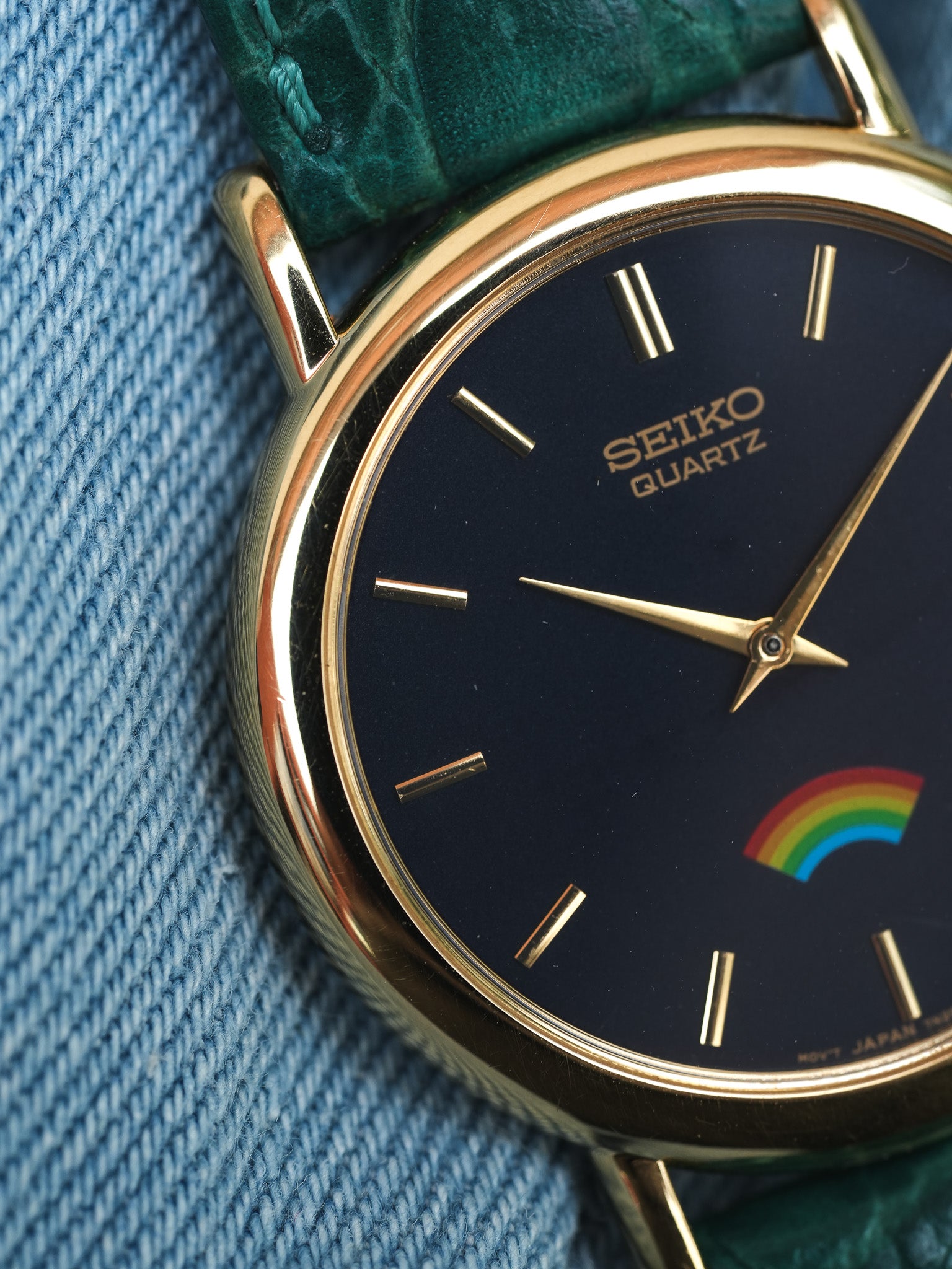 Seiko - Arc en Ciel Cadran noir - NOS - 2002