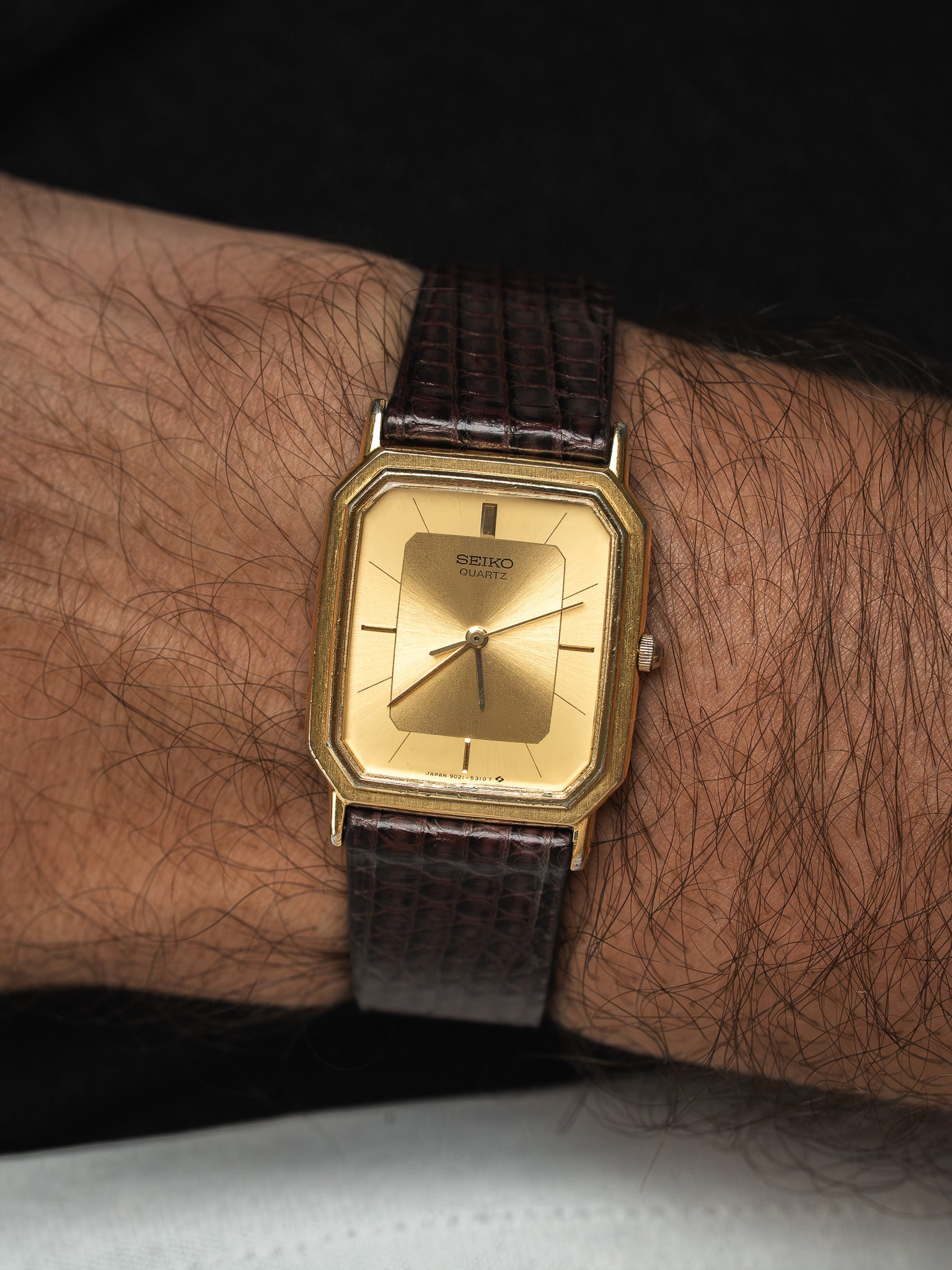 Vintage Seiko 9021-5260 Watch Faceted Lugs | Atelier Victor