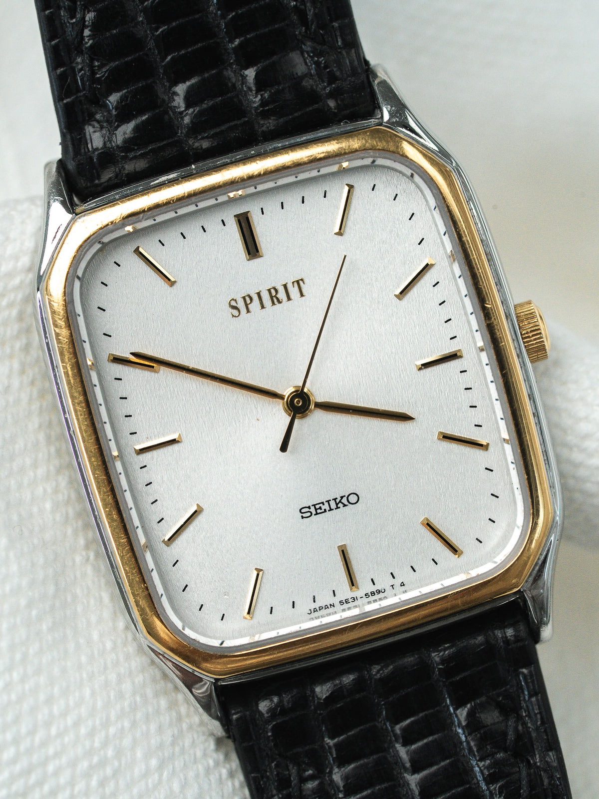 Boucle acier - Montre Seiko Spirit 5E31-5B50 - Atelier Victor