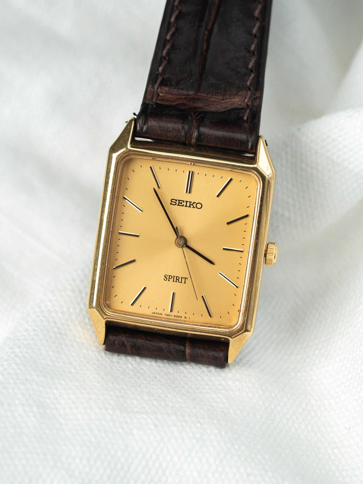 Vintage Seiko Spirit Watch Gold-Plated 1997 | Atelier Victor
