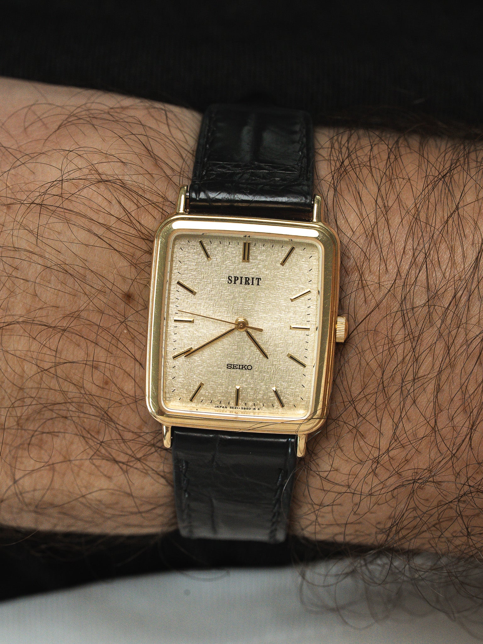 Vintage Seiko Spirit Watch с позолотой 2004 | Atelier Victor