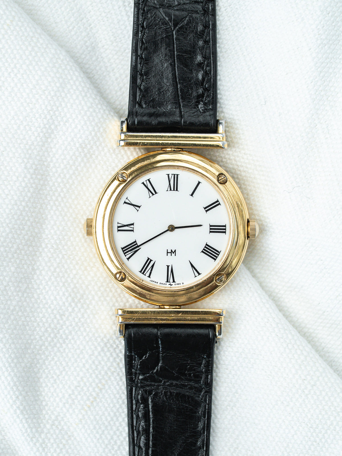 Montre Seiko Vintage Hanae Mori 2N20-0070 — Deux Cadrans (1991)