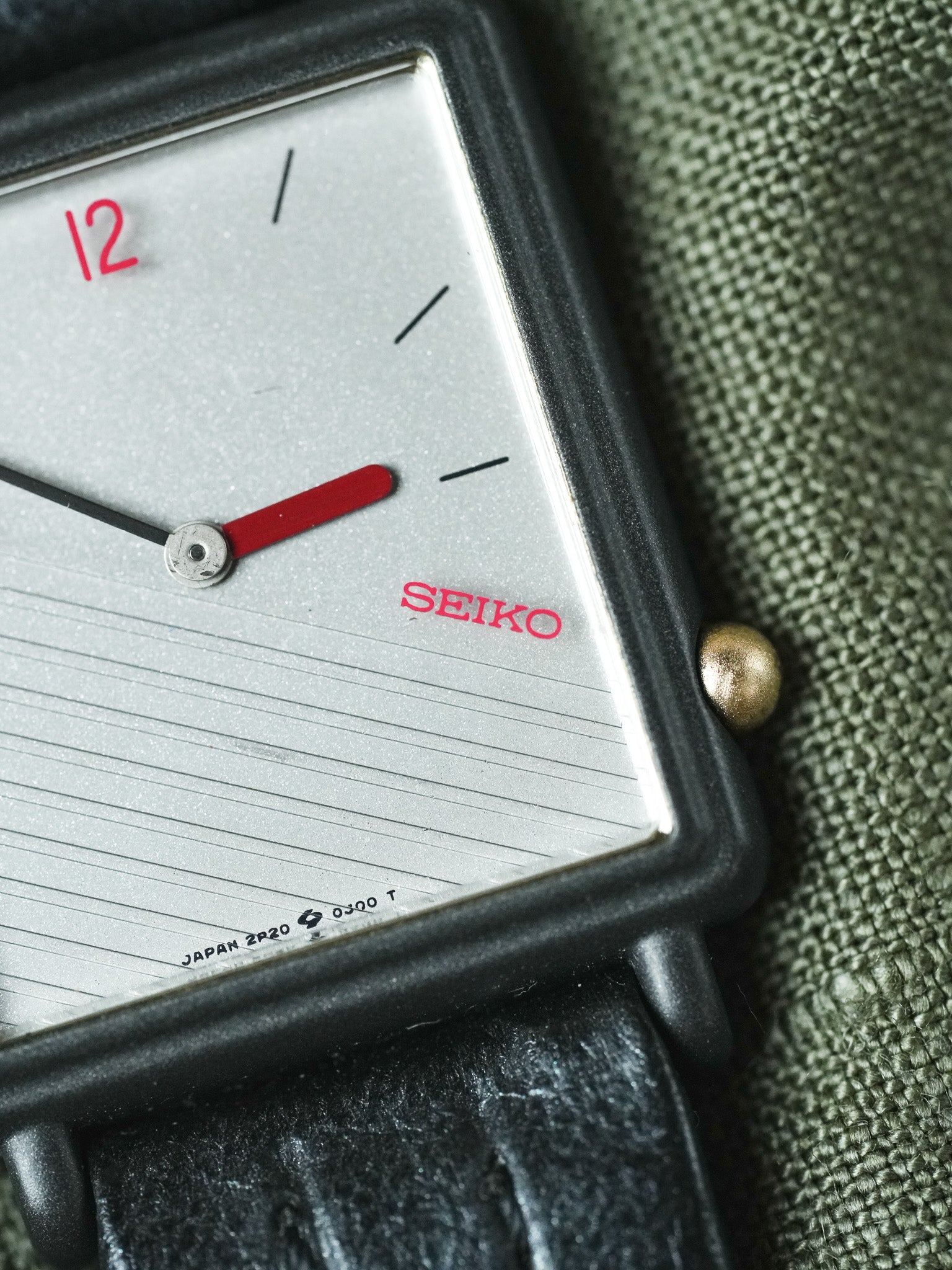 Seiko - Tank Черный Диагональ - 1996 