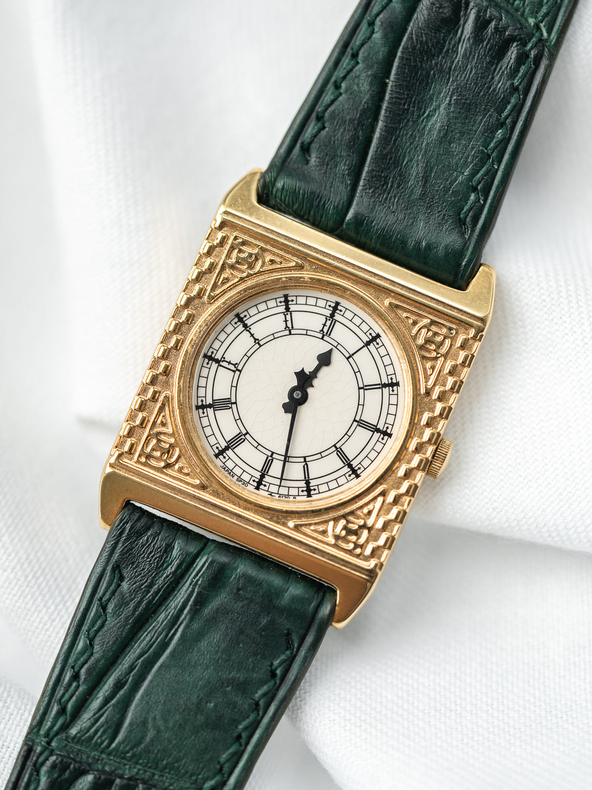 Vintage Seiko Big Ben 5P30-6150 Watch — Clock Dial (1988) 