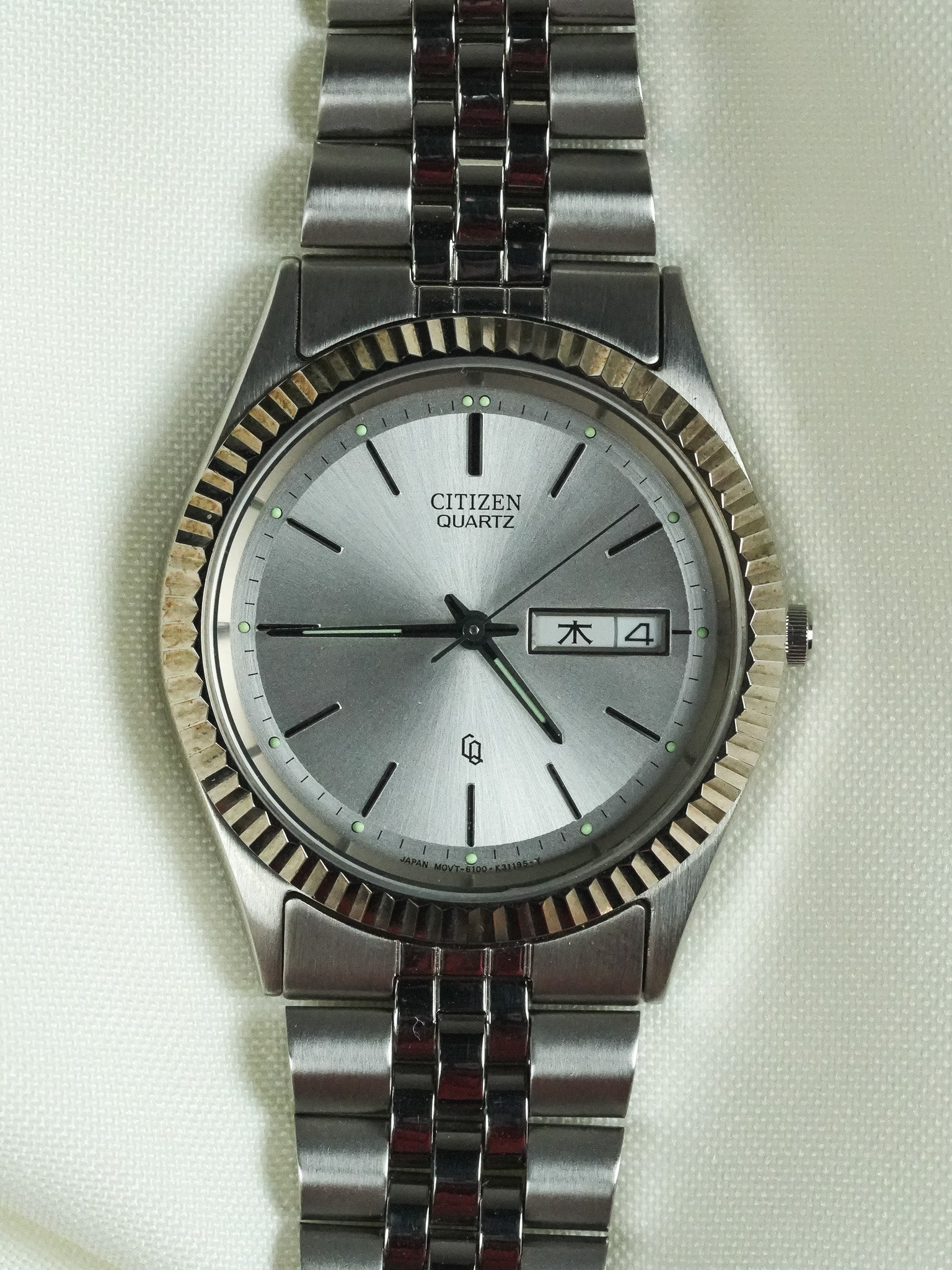 Citizen - President Daydate Kanji Acier - 1990s