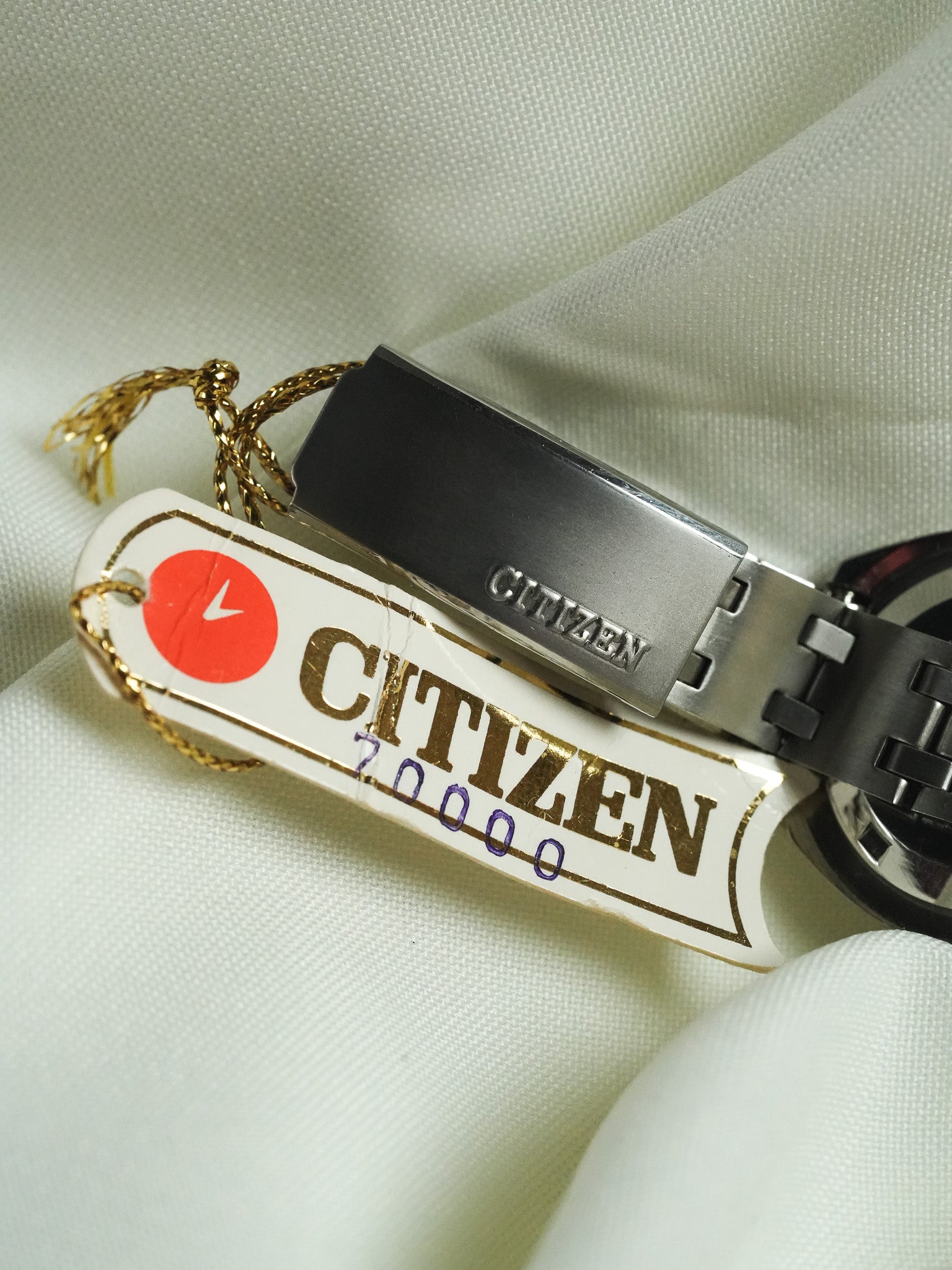 Citizen - Mini Disco Volante Steel Moka Bracelet - New from Stock - 1980s 