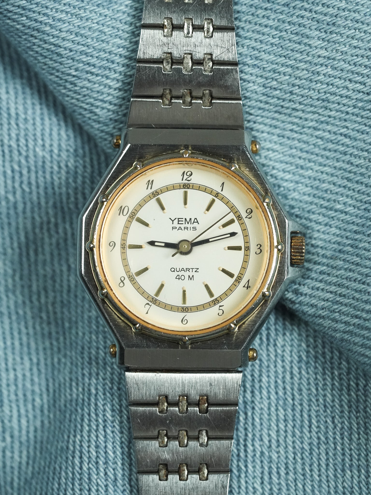 Yema - Mini Royal Steel Gold - 1990s 