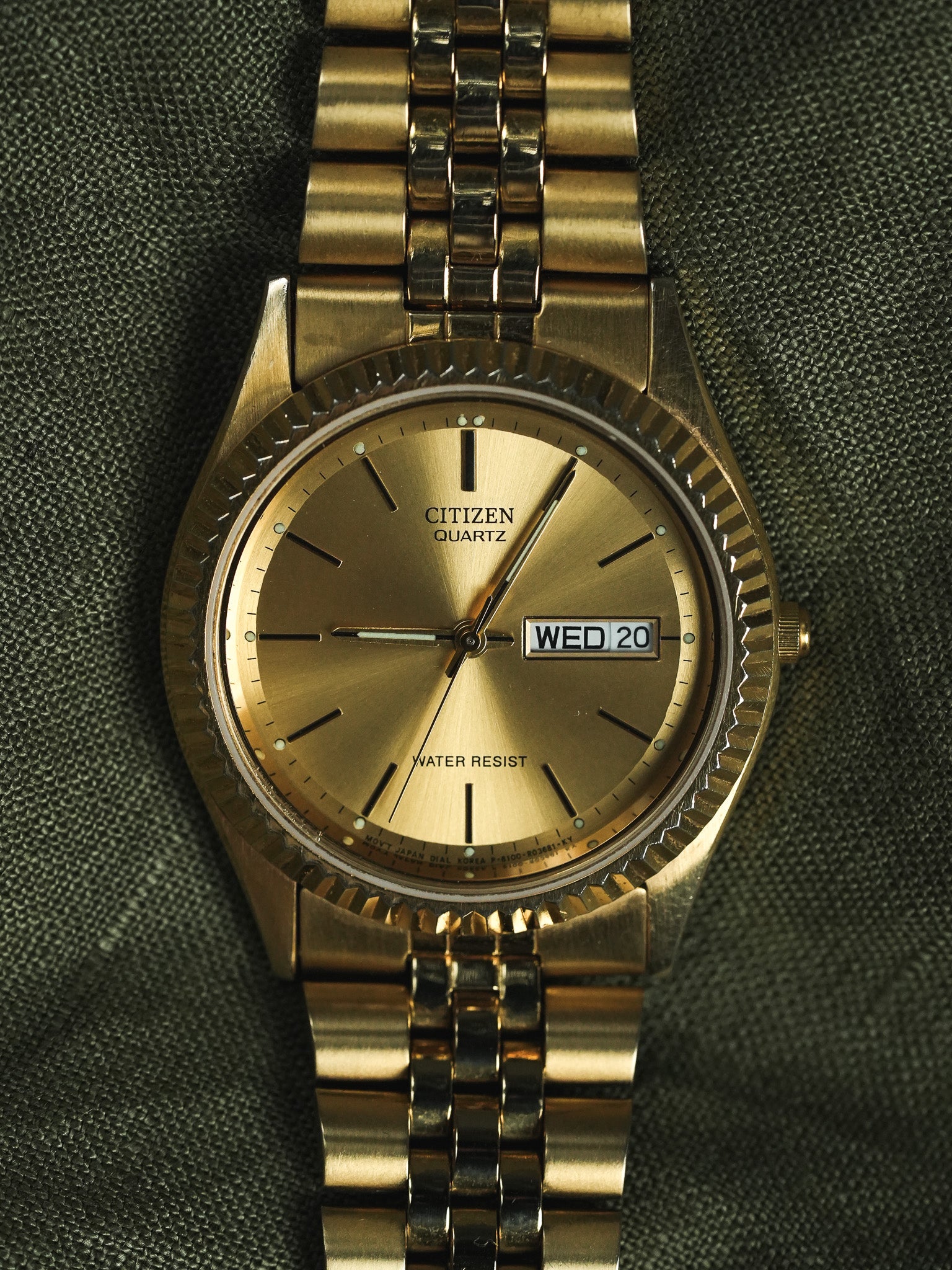 Citizen - Daydate Jubilee Fluted Gold Plated - 1976 