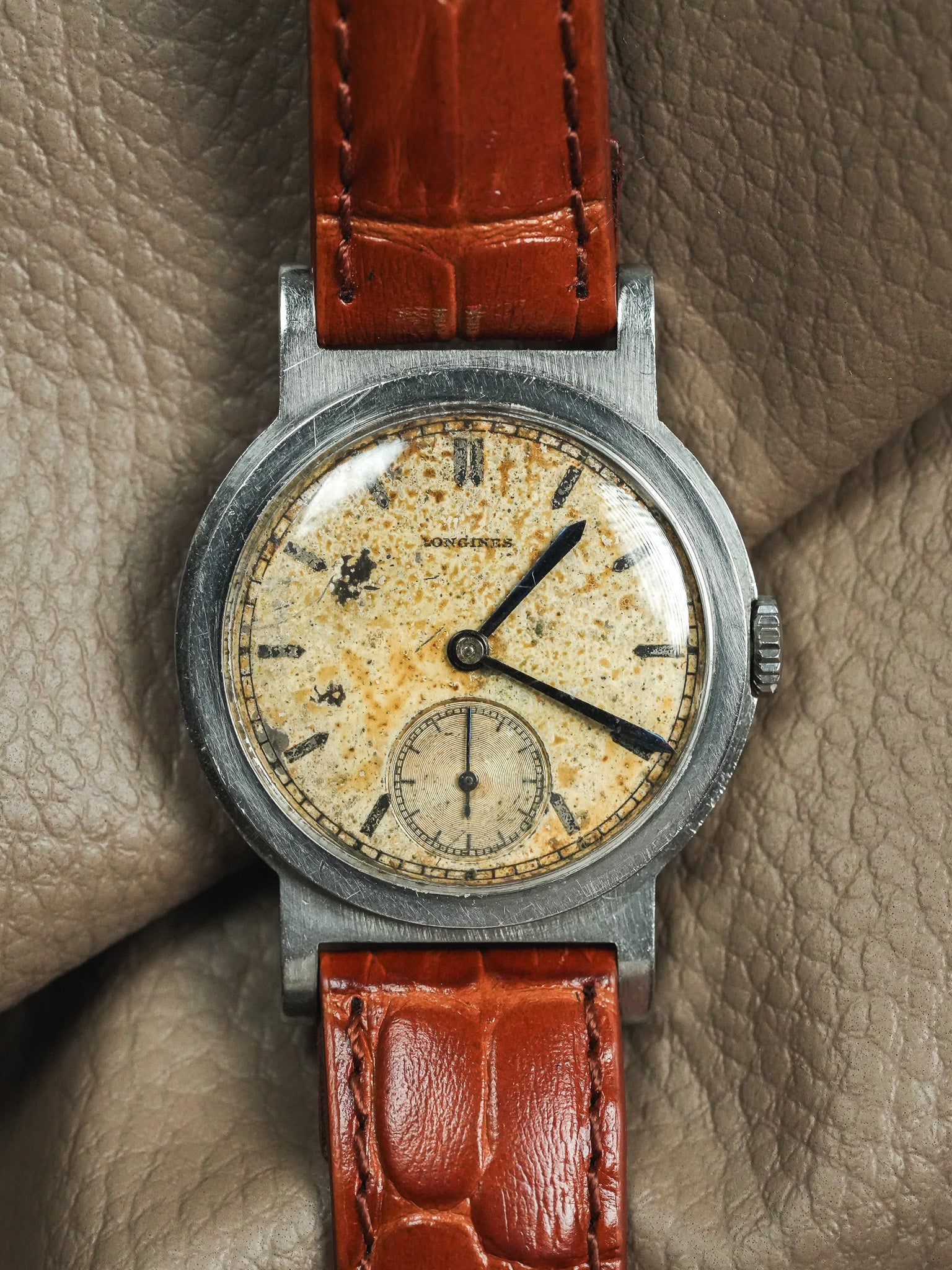 Longines - Index Bleutés Patine - archives - 1937