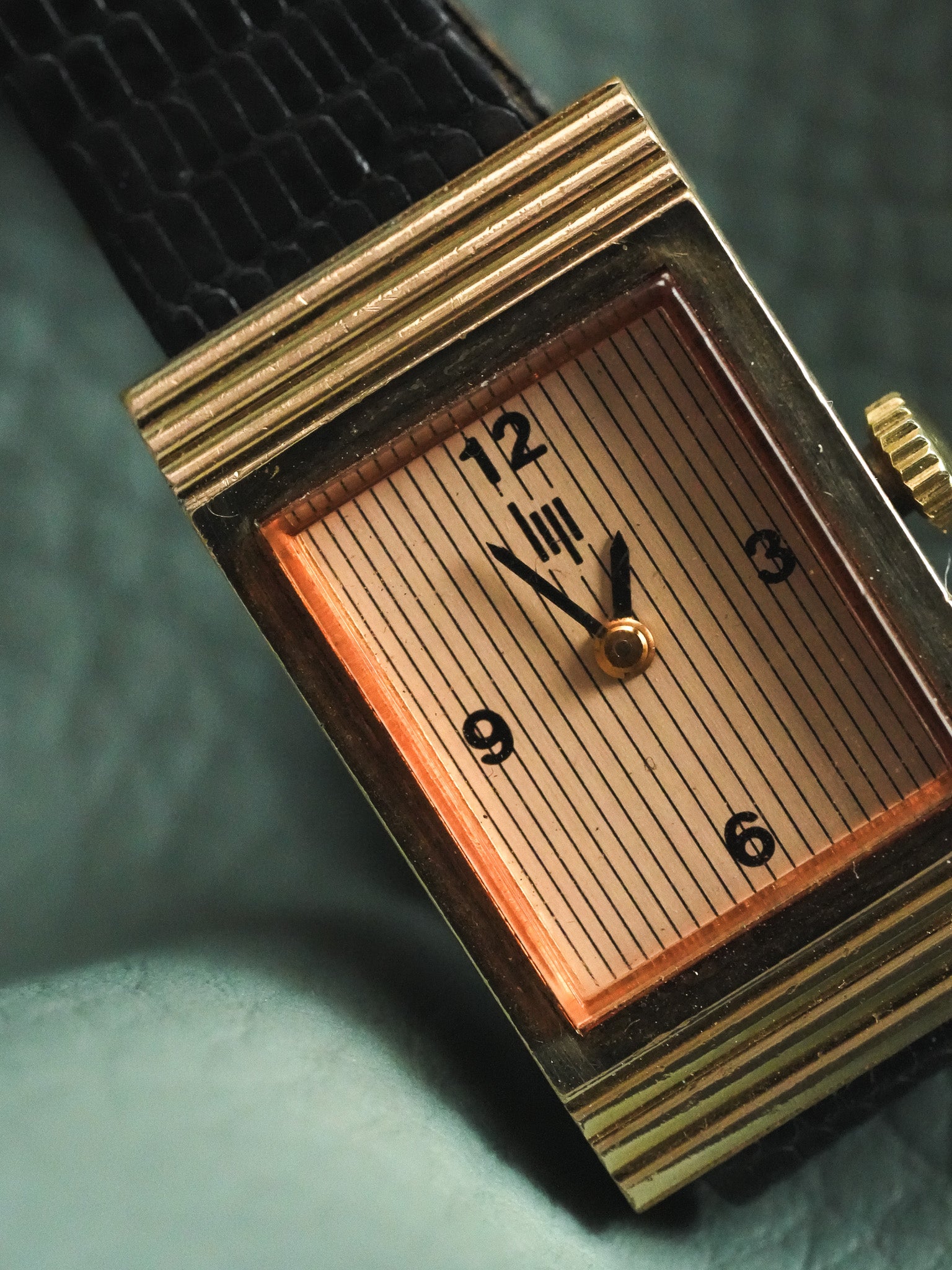 Lip - Tank Gold Salmon Dial Tapestry - 1970s 