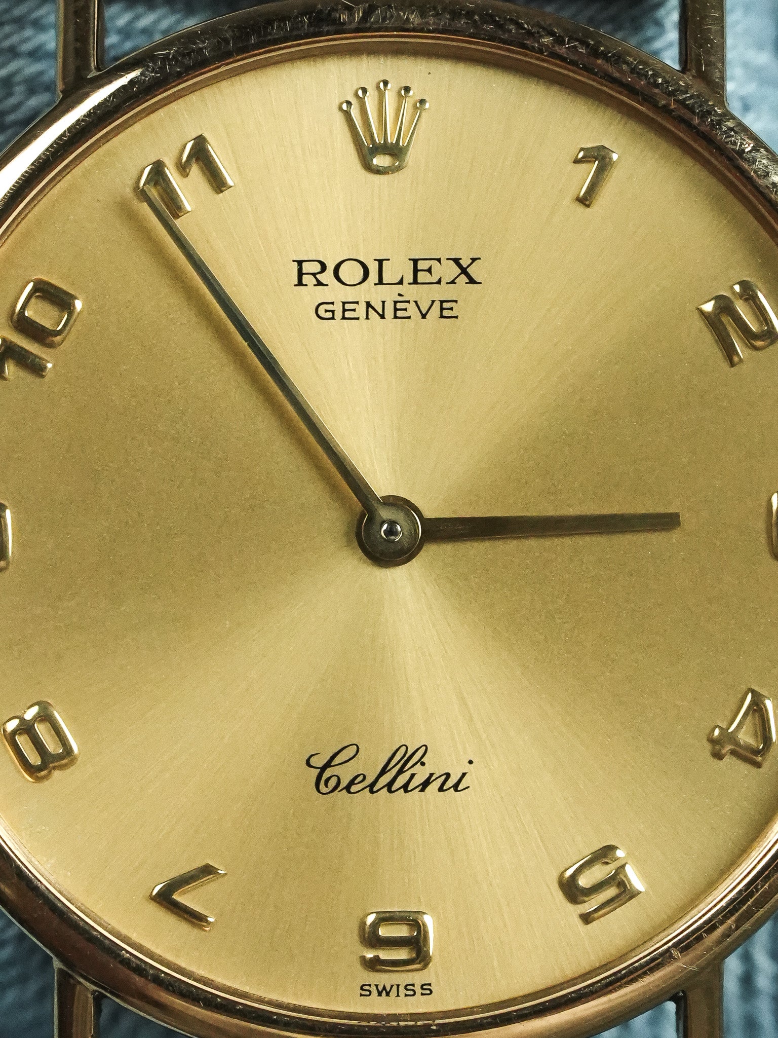 Rolex - Cellini 5112 or jaune 18k Chiffres arabes - 1989