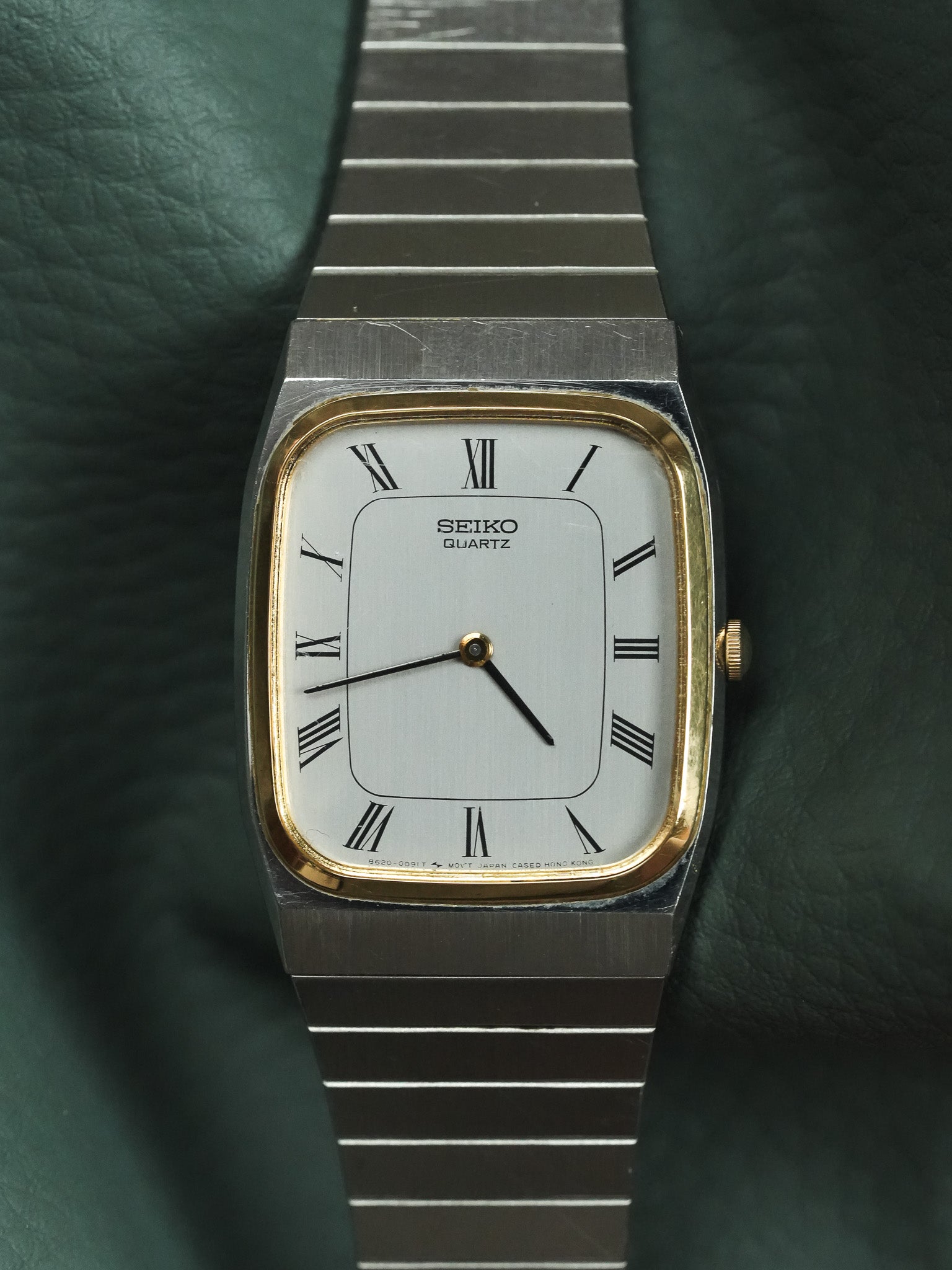 Seiko - Occhiali in acciaio dorato con bracciale integrato - 1981 