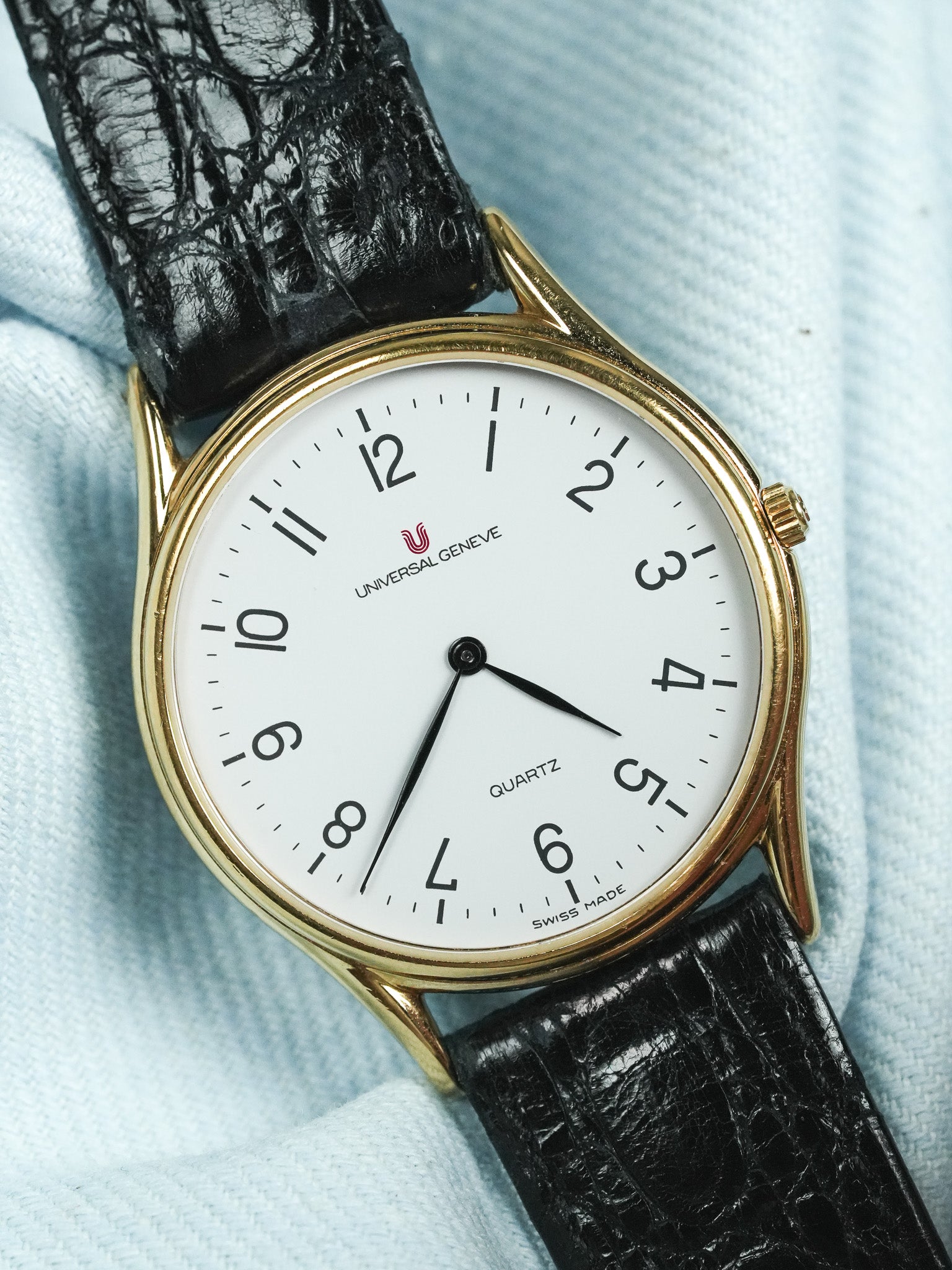 Universal Genève - 533.116 Arabic numerals All original - 1980s 