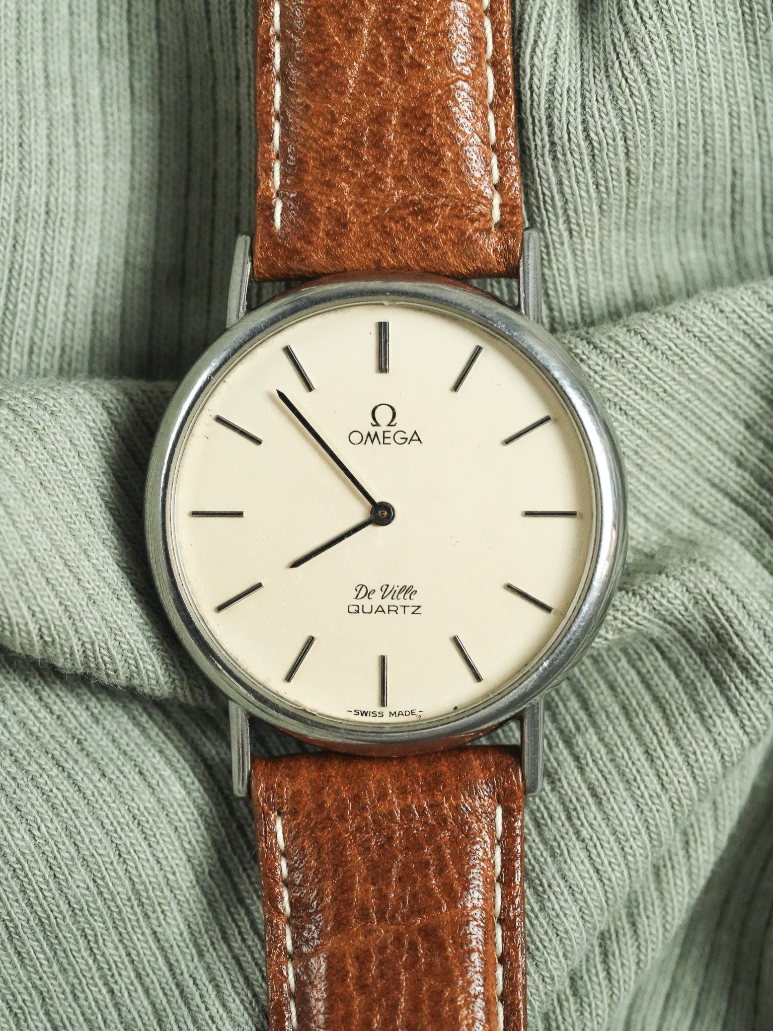 Omega - Ronde acier Patine - 1979