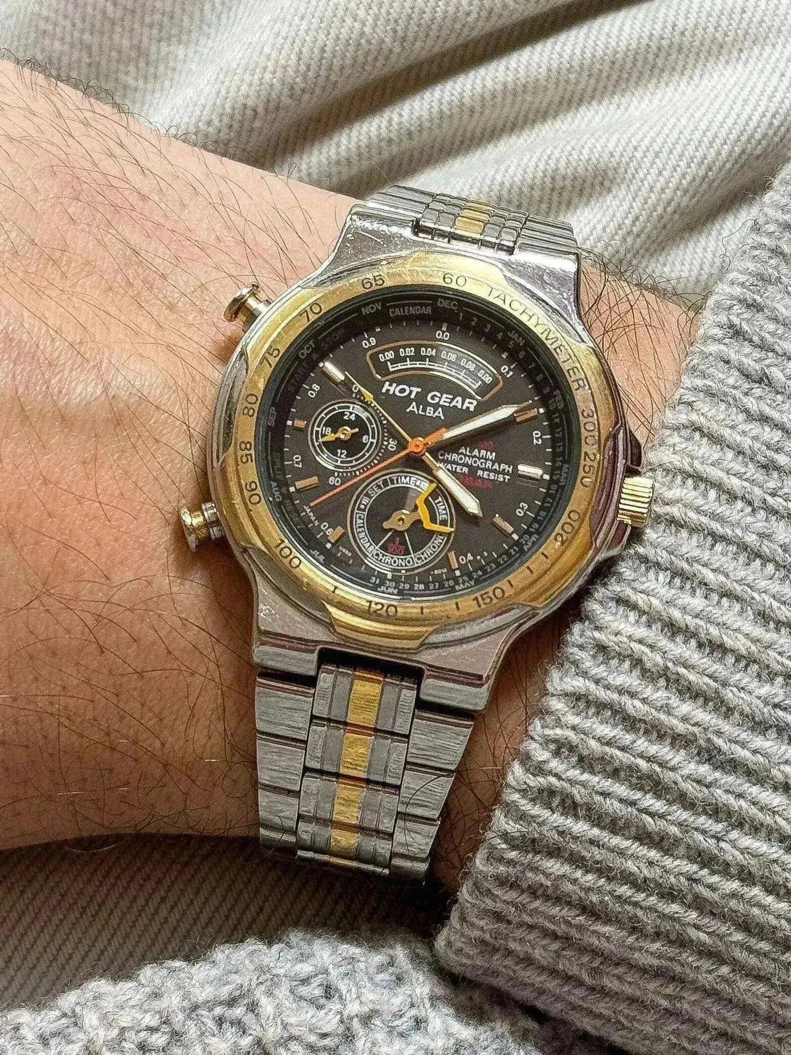Alba (By Seiko) - Calendar Chronographe - 1983 - Atelier Victor