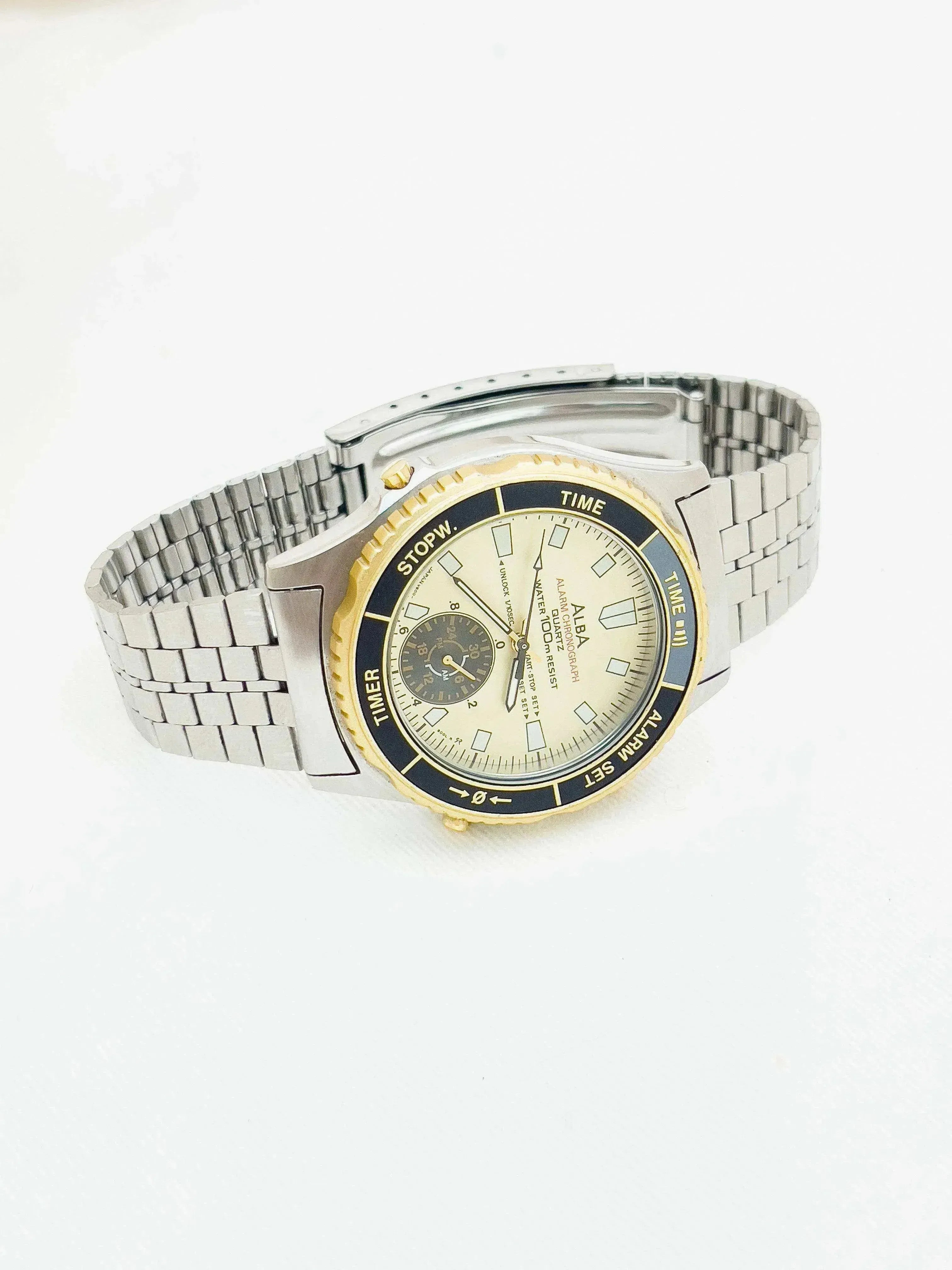 Alba Seiko - Alarm Chronograph Quartz - 1986 - Atelier Victor