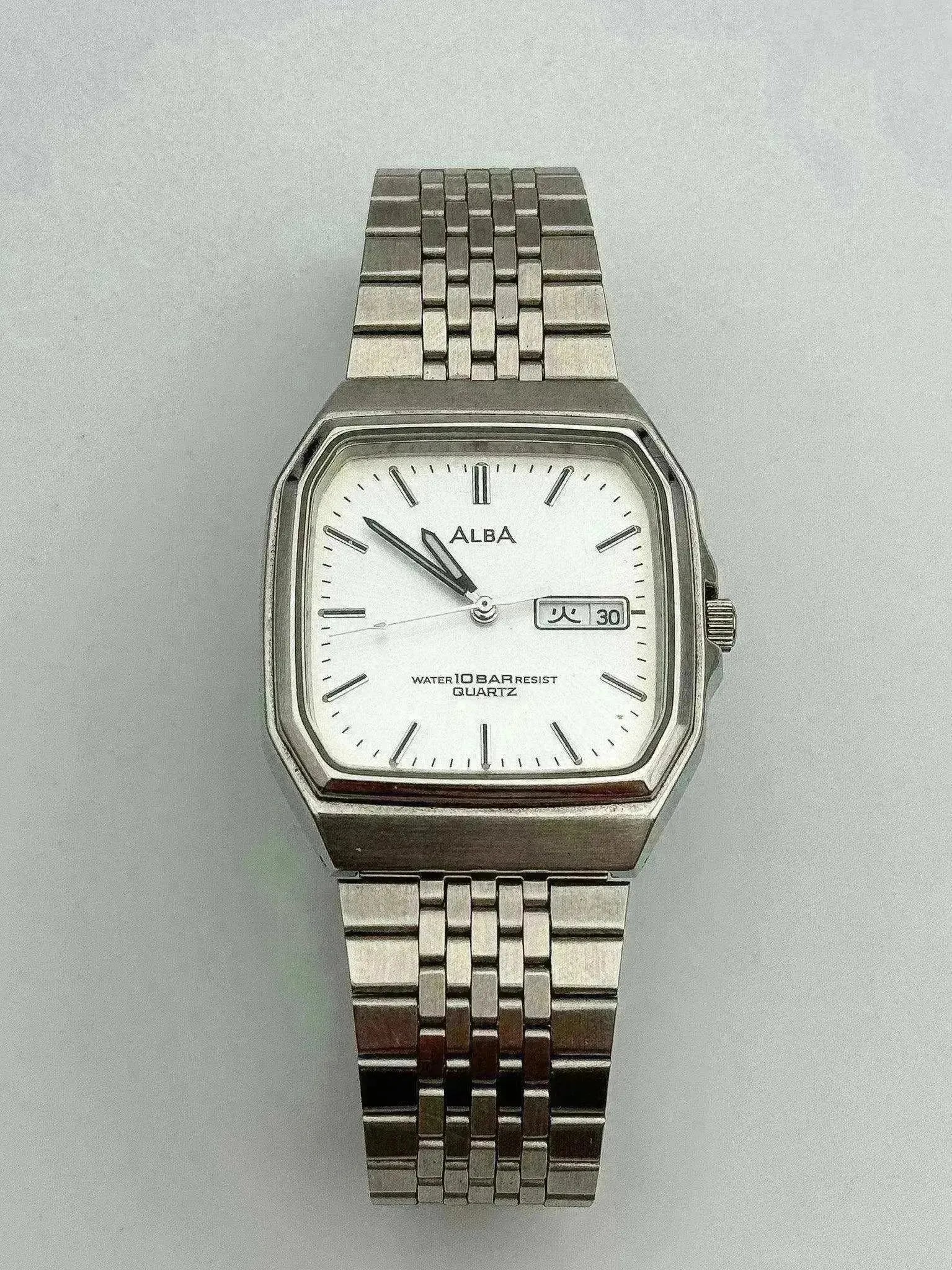 Alba Seiko - Square Kani Daydate - 1995 - Atelier Victor