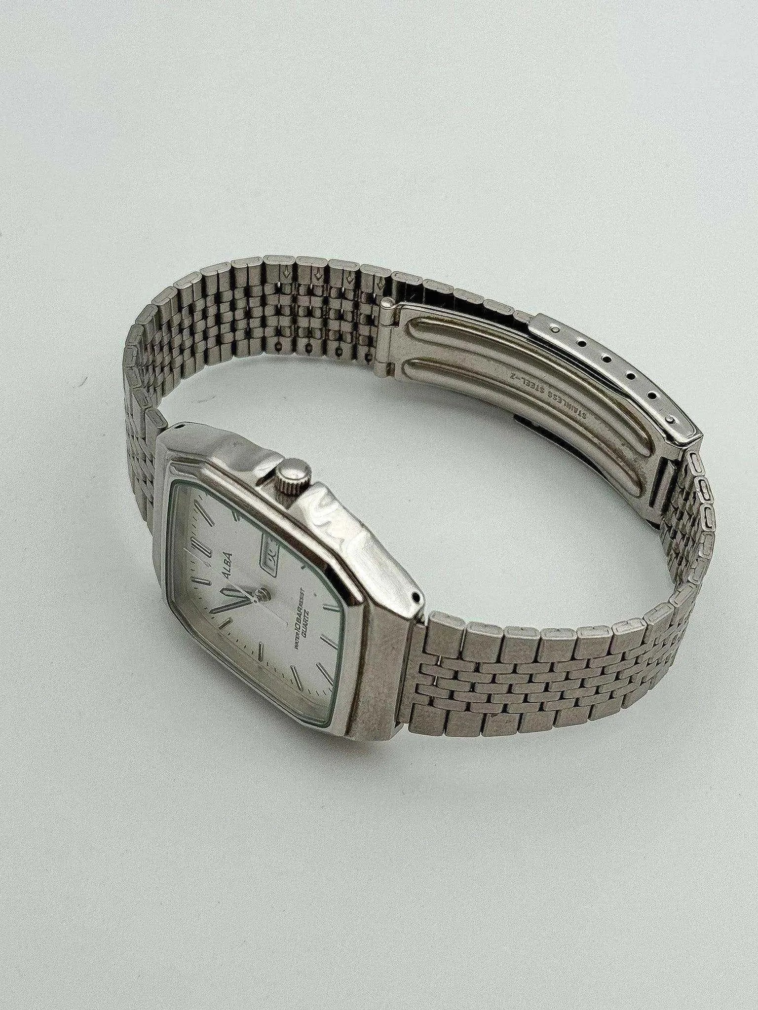 Alba Seiko - Square Kani Daydate - 1995 - Atelier Victor Paris - Vintage Watch Shop Dubai