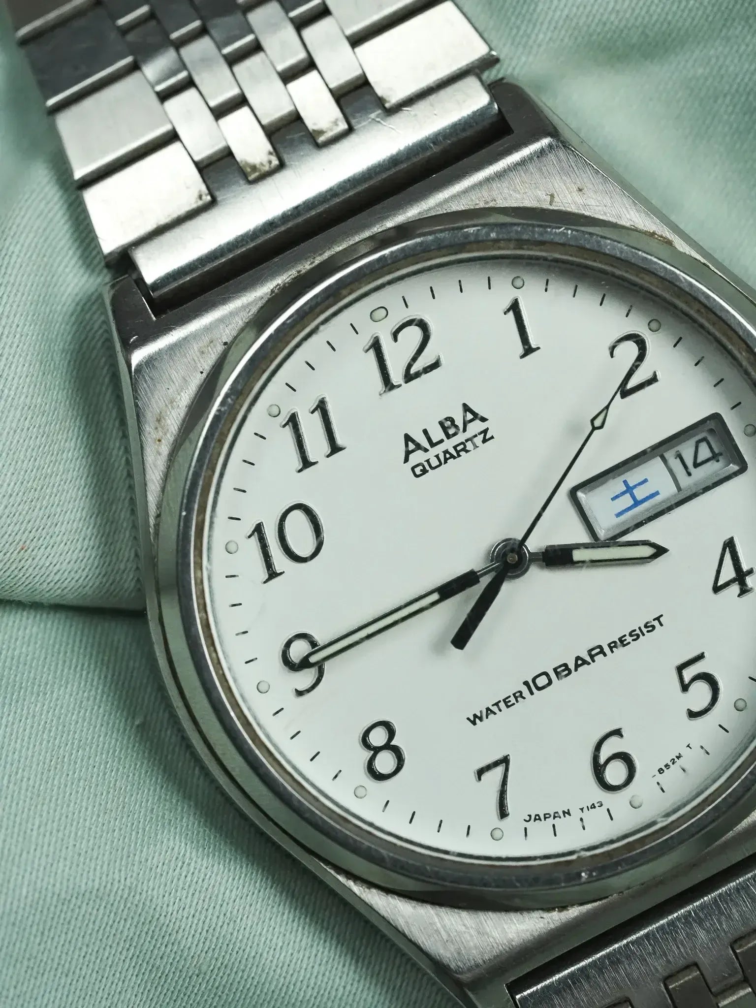 Alba x Seiko - Daydate kanji steel - 1990