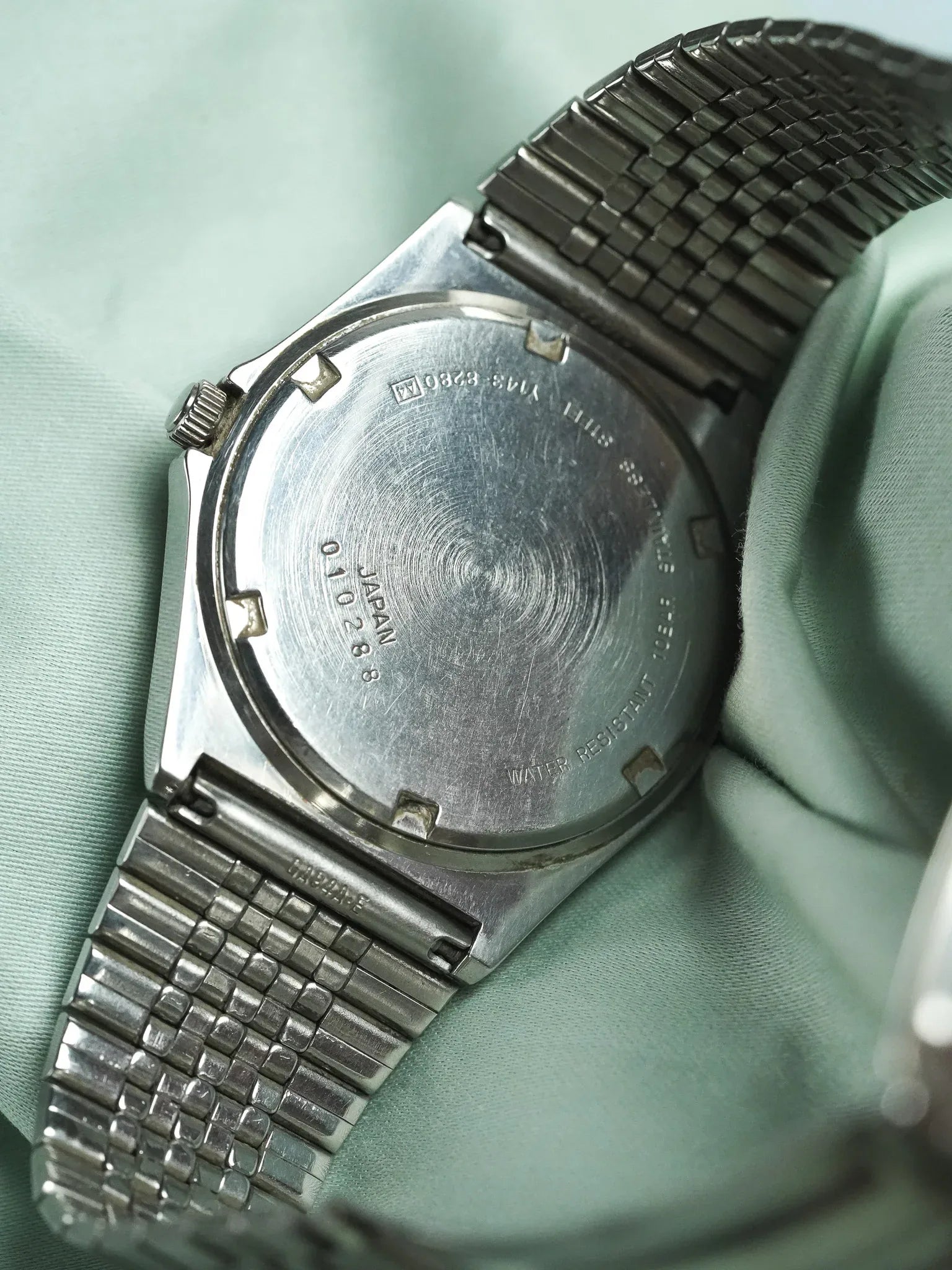 Alba x Seiko - Daydate kanji acier - 1990 - Atelier Victor