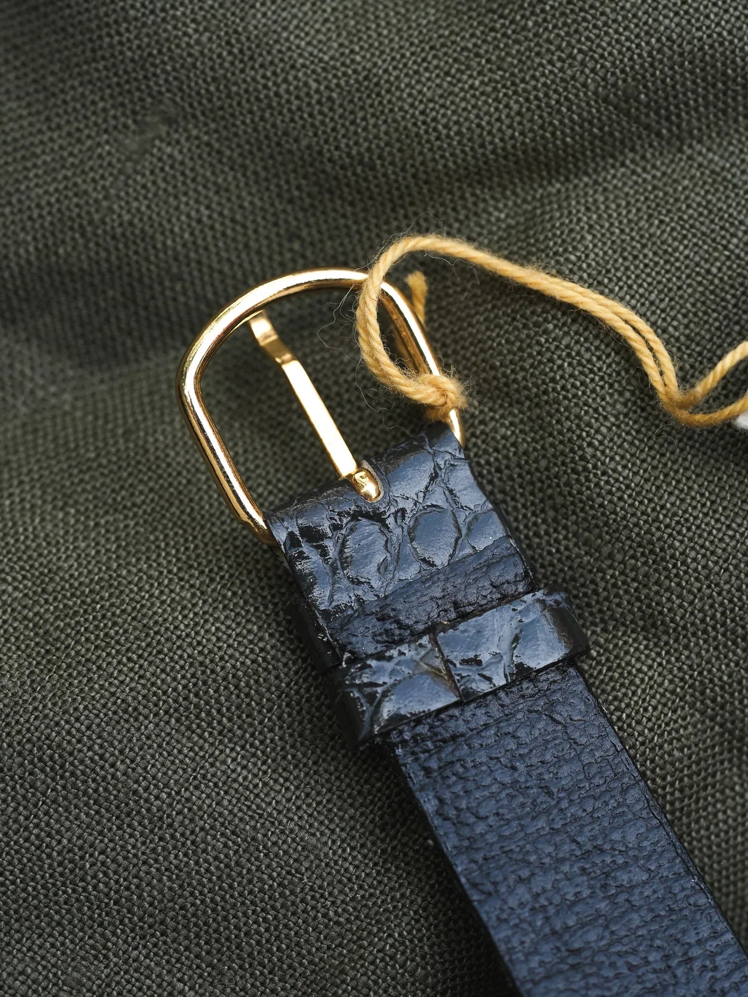 Alexia - Tank Acier Plaqué or Slim - NOS - 1980s - Atelier Victor