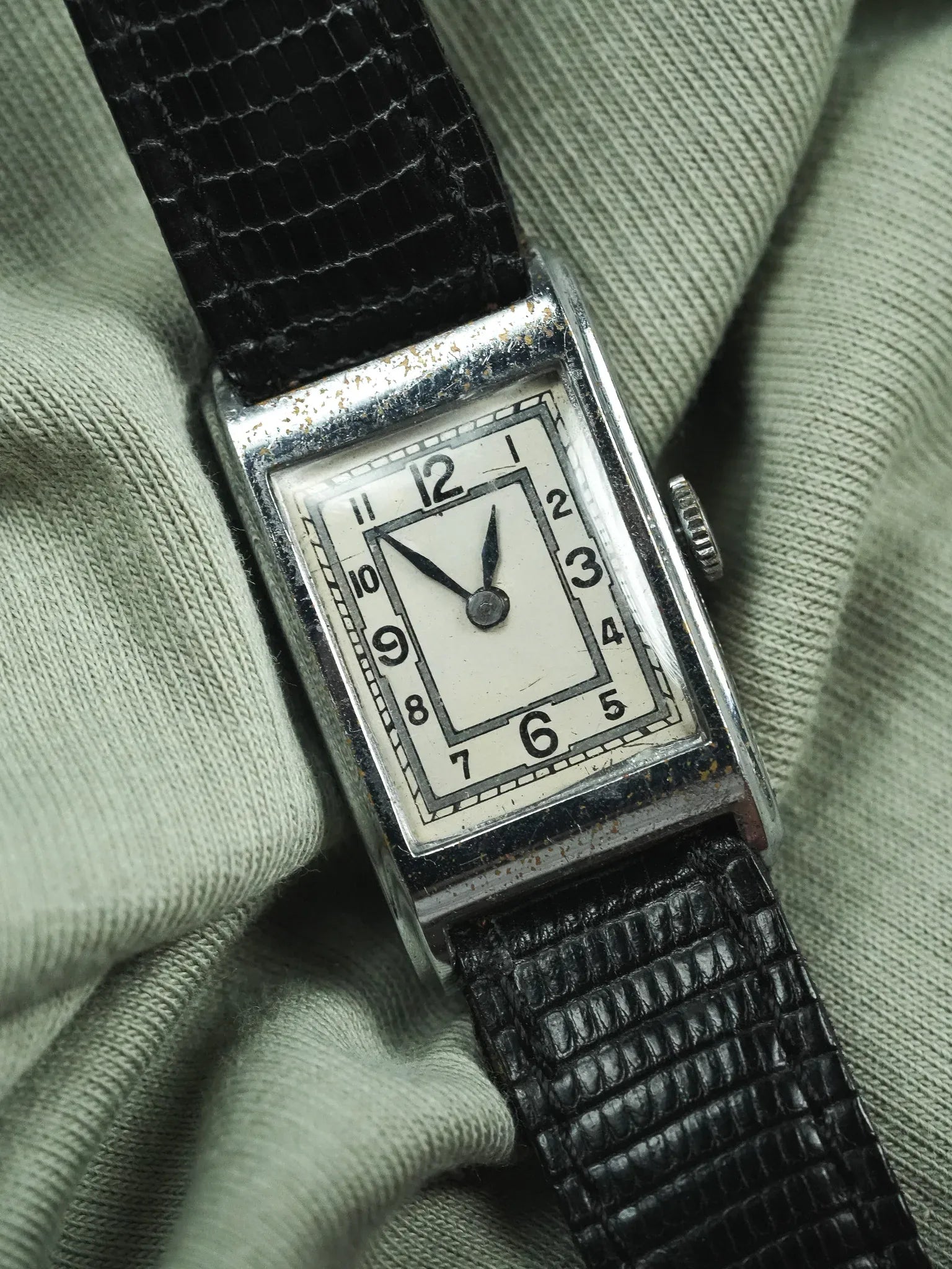 Anonyme - Tank manuel 3-6-9-12 boitier chrome - 1930s - Atelier Victor