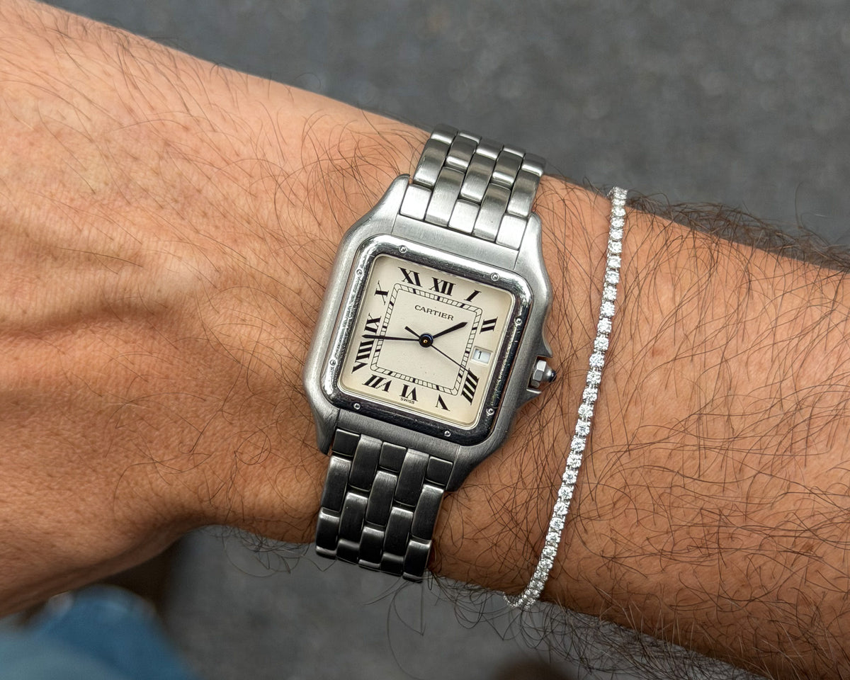 Montre Cartier Vintage & Bracelet Atelier Victor