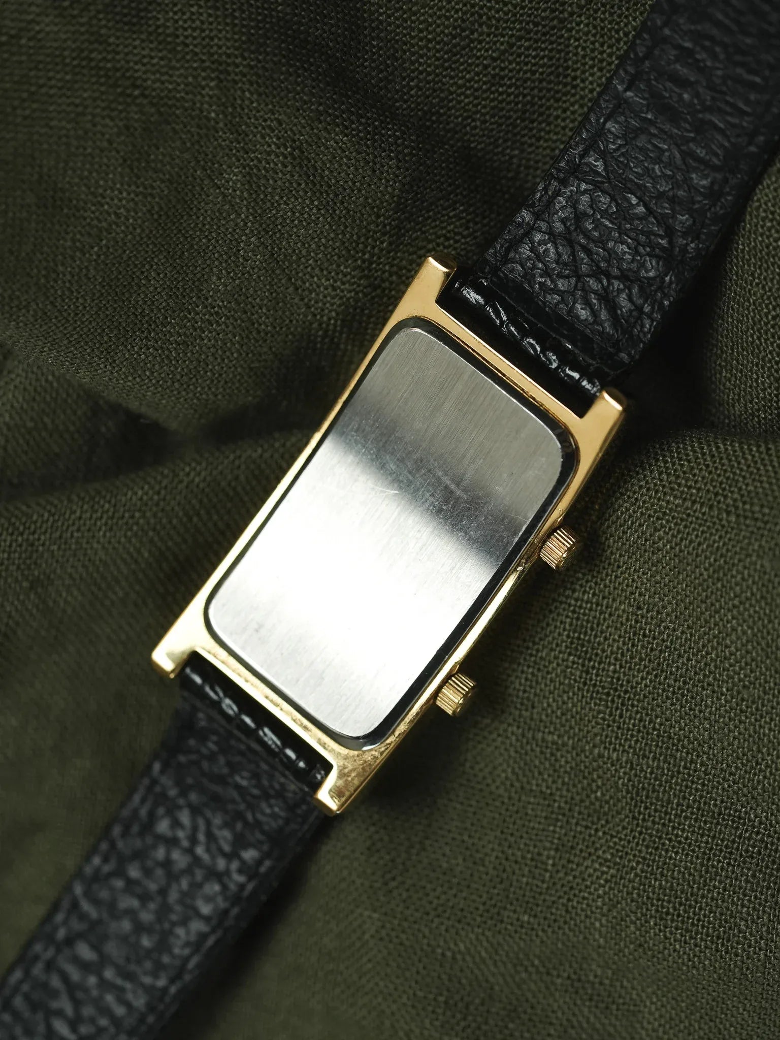 Avalon par Citizen - Double fuseaux horaires Deux mouvements Plaqué or - 1990s - Atelier Victor - Vintage  Shop