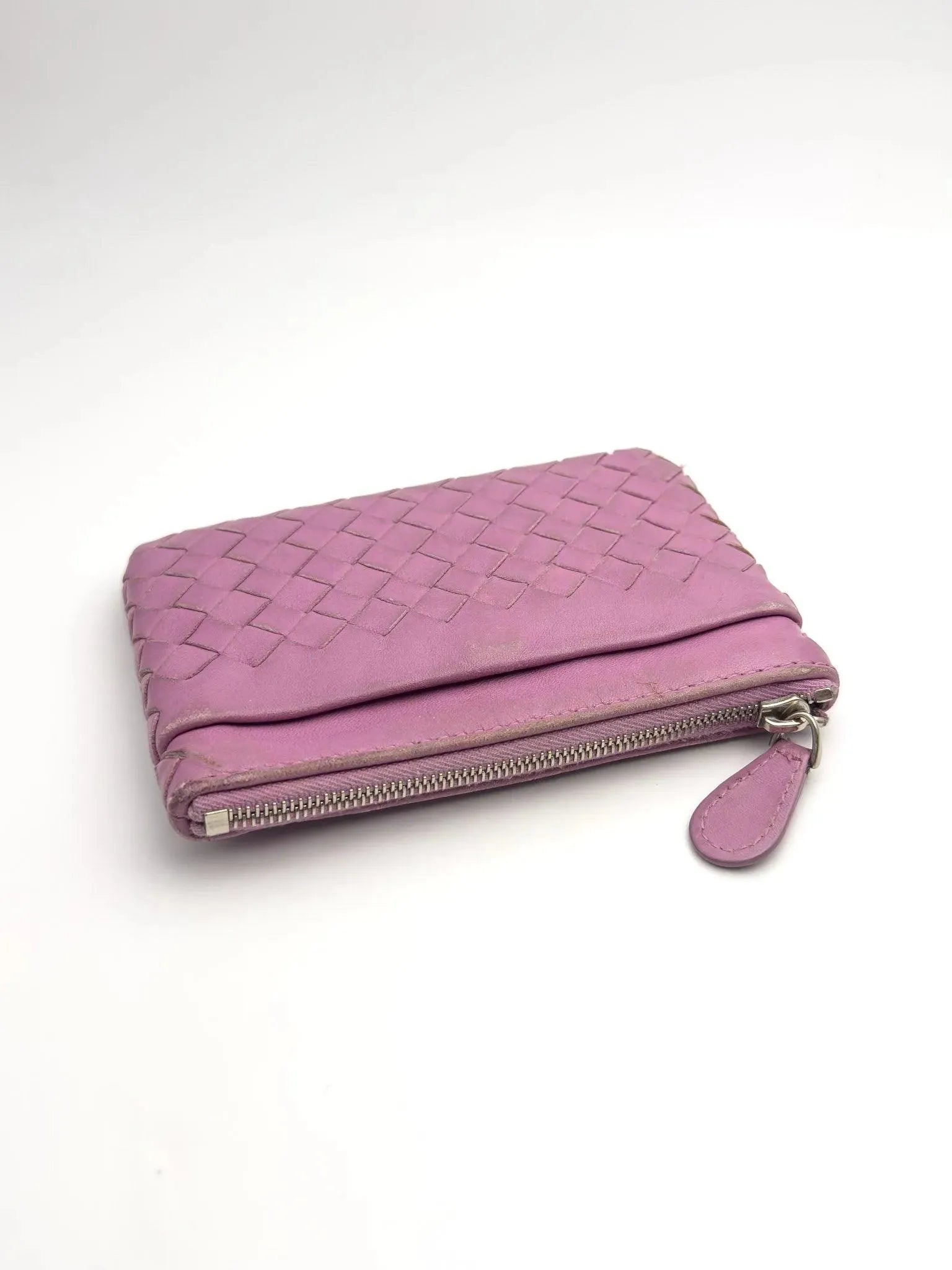 Bottega Veneta - porte-monnaie cuir rose - Atelier Victor Paris - Vintage Watch Shop Dubai
